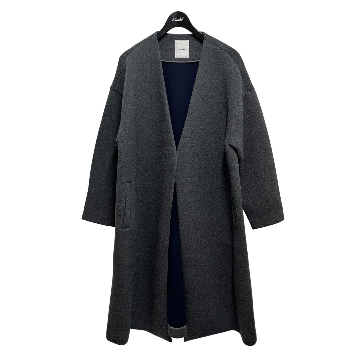 EBURE(エブール) ボンディングコート グレー サイズ 38｜【公式  