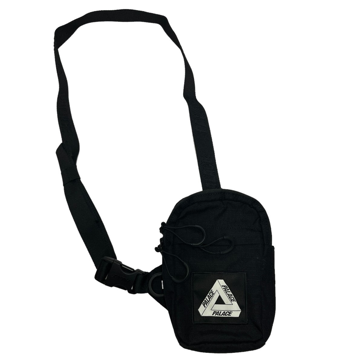 PALACE(パレス) CORDURA DOUBLE DIAMOND SHOT BAG ブラック サイズ 12