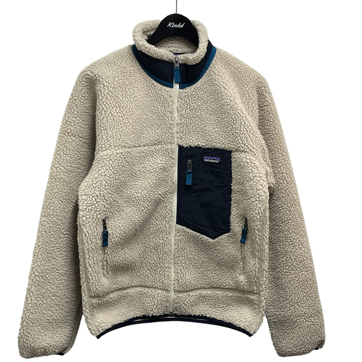 Patagonia(パタゴニア) クラシック レトロX フリースジャケットフリースジャケット23056FA20 23056FA20  ナチュラル×ネイビー サイズ S｜【公式】カインドオルオンライン ブランド古着・中古通販【kindal】