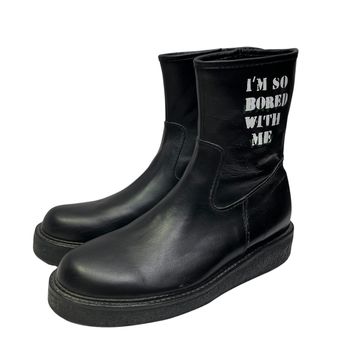 KIDS LOVE GAITE×DIET BUTCHER SLIM SKIN サイドゴアレインブーツ 古着・中古-1枚目のアイテム画像