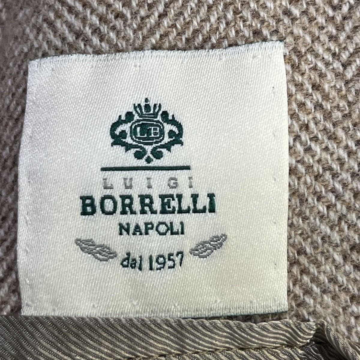 LUIGI BORRELLI PROCIDAウールカシミヤジャケット 古着・中古-4枚目のアイテム画像