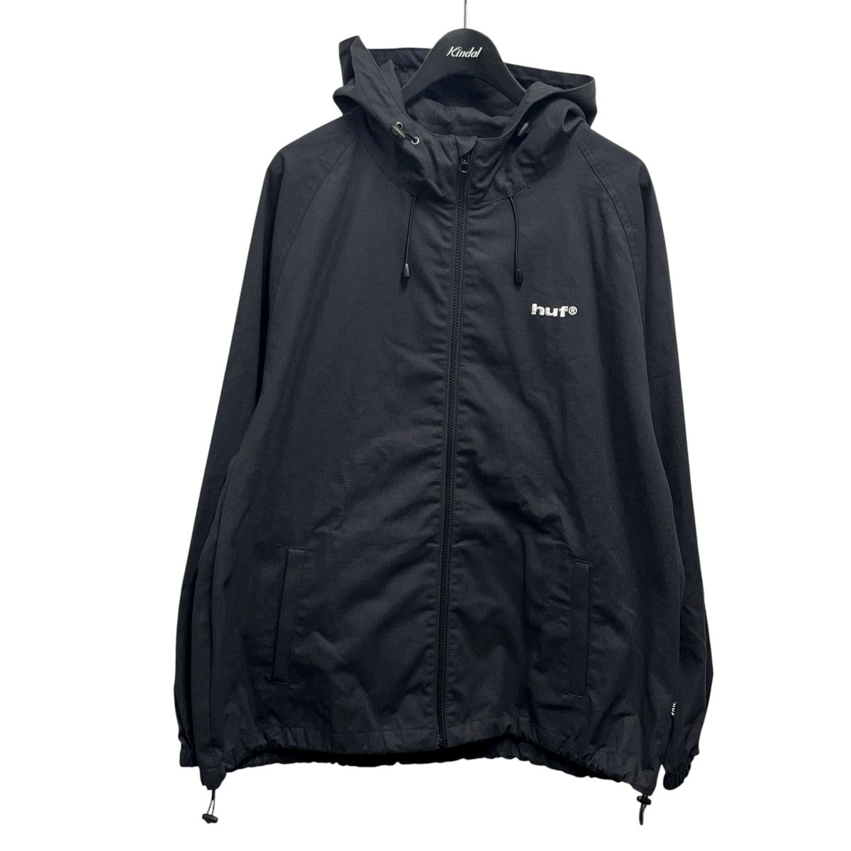 HUF(ハフ) eightynine LOGO HOODED JACKET ブラック サイズ XL｜【公式
