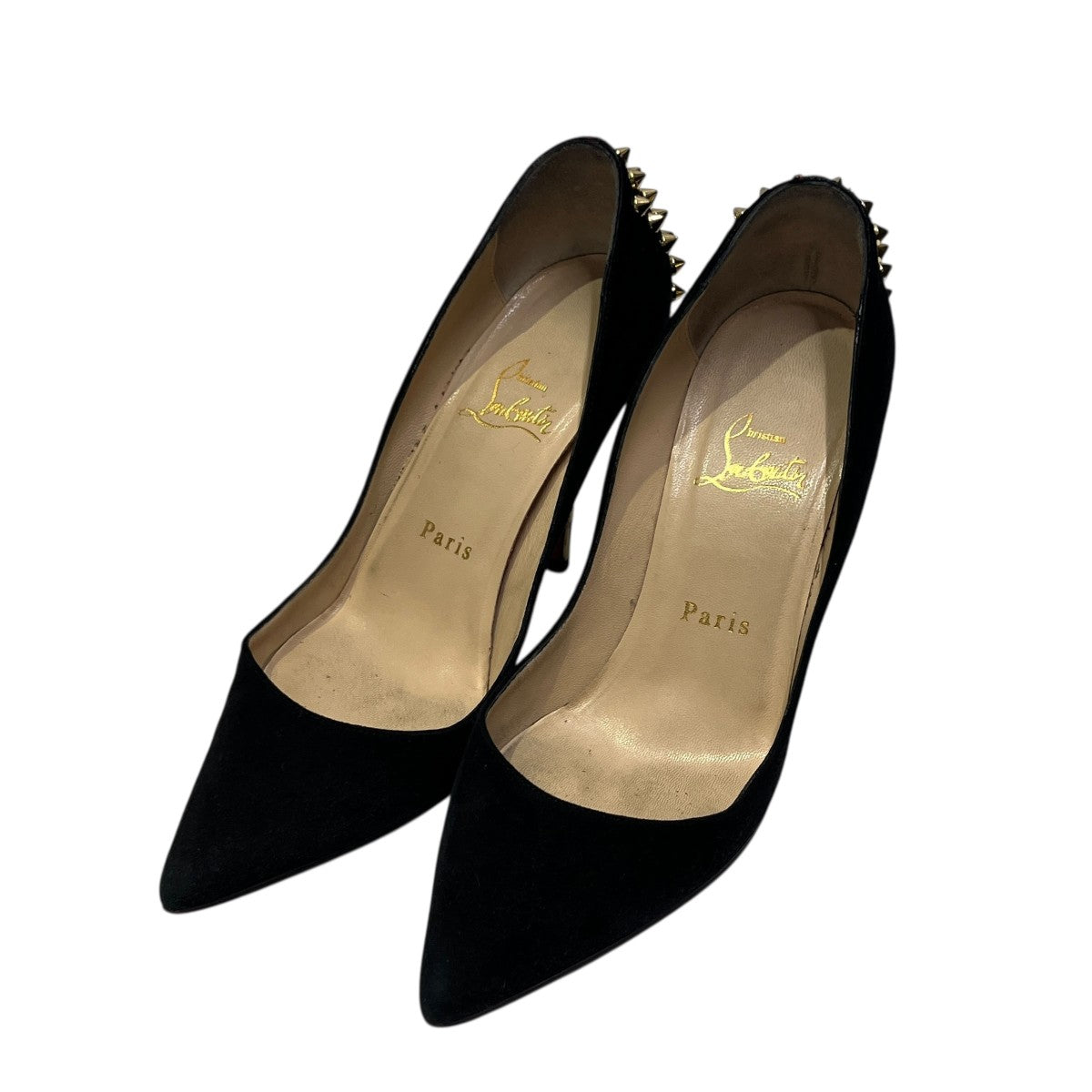 Christian Louboutin(クリスチャンルブタン) スエードスタッズルブタン