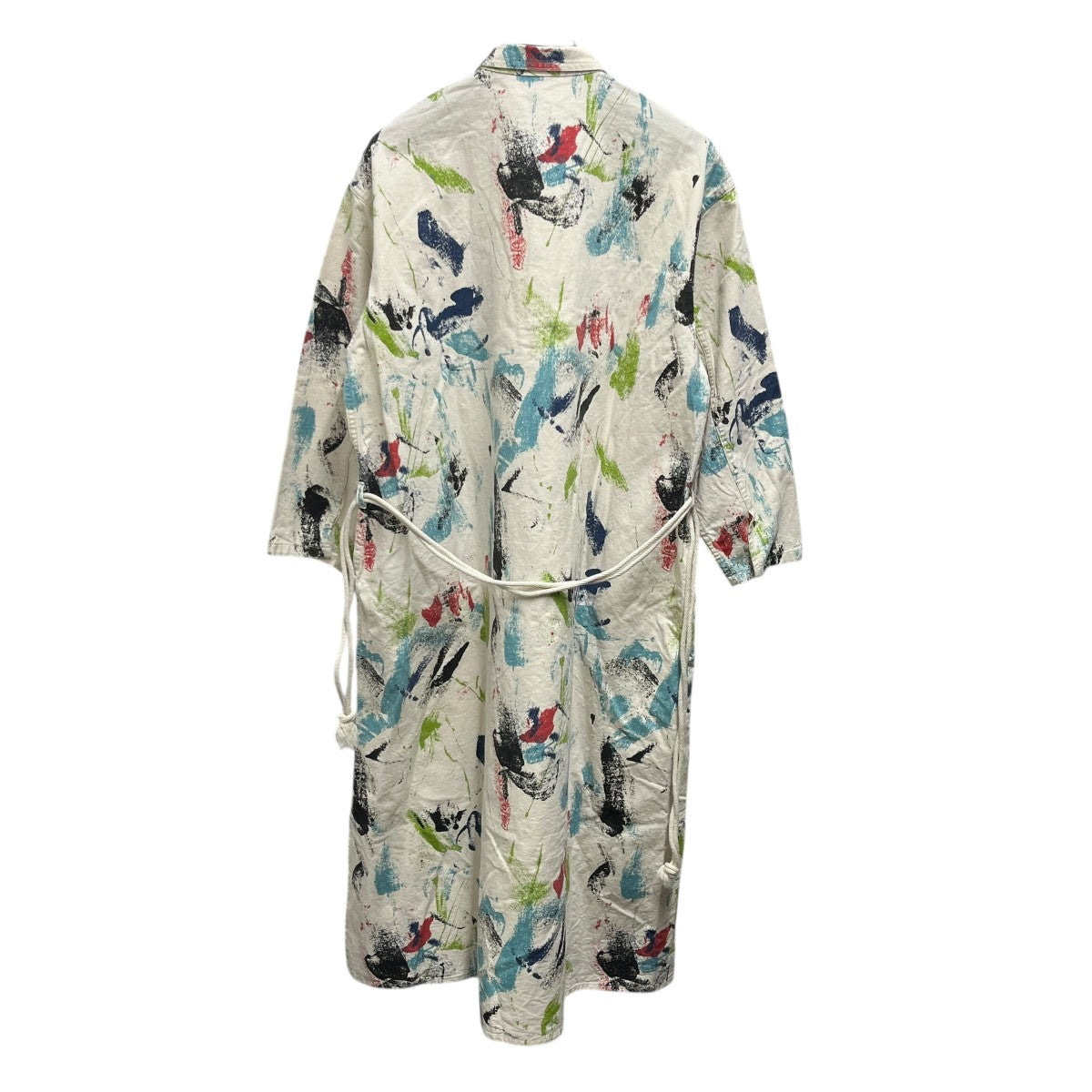 orSlow×BEAMS BOY BEAMS BOY別注ペイントワンピース綿100% 古着・中古-2枚目のアイテム画像