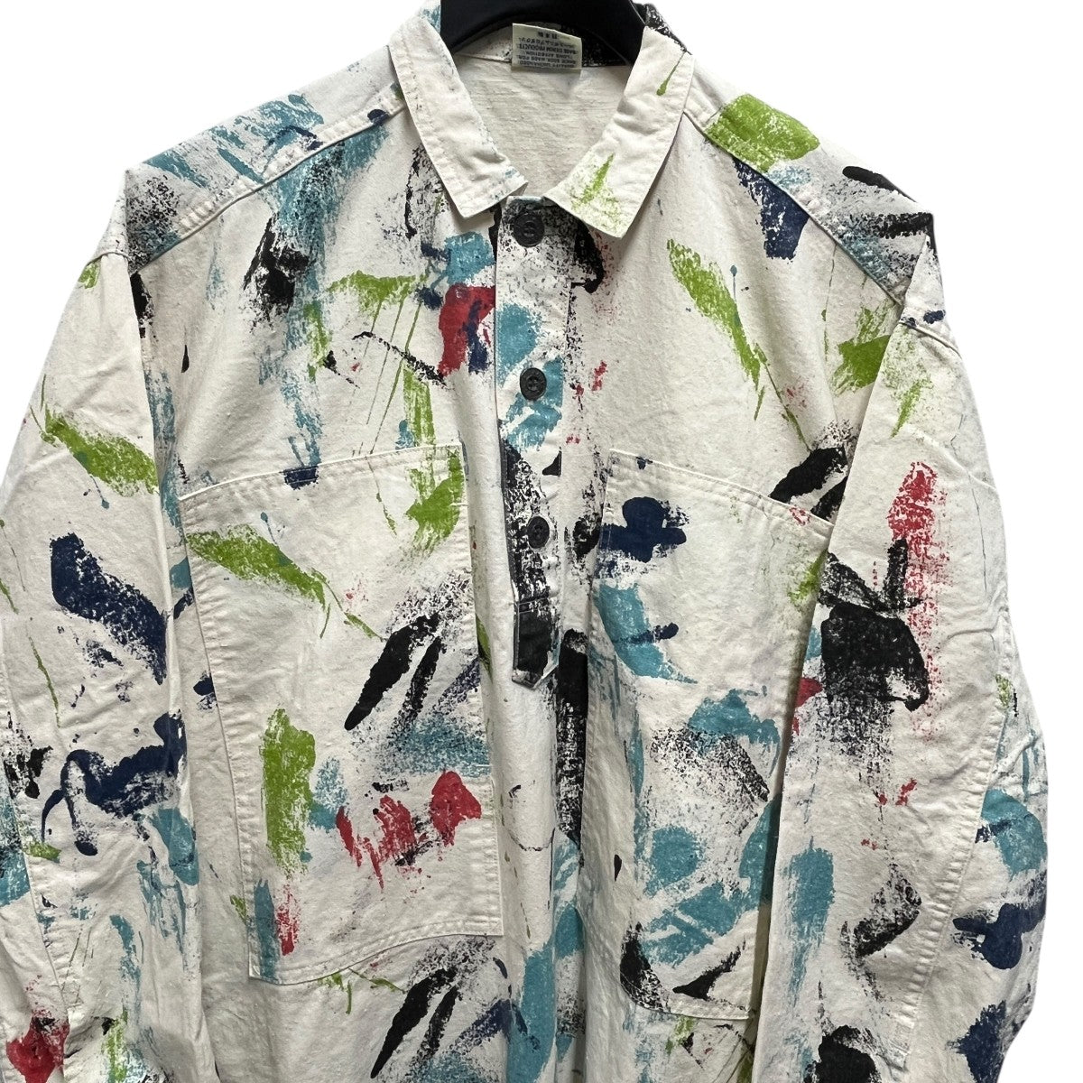orSlow×BEAMS BOY BEAMS BOY別注ペイントワンピース綿100% 古着・中古-4枚目のアイテム画像