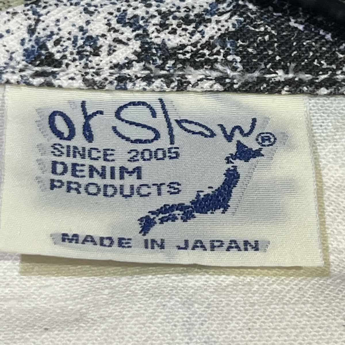 orSlow×BEAMS BOY BEAMS BOY別注ペイントワンピース綿100% 古着・中古-8枚目のアイテム画像
