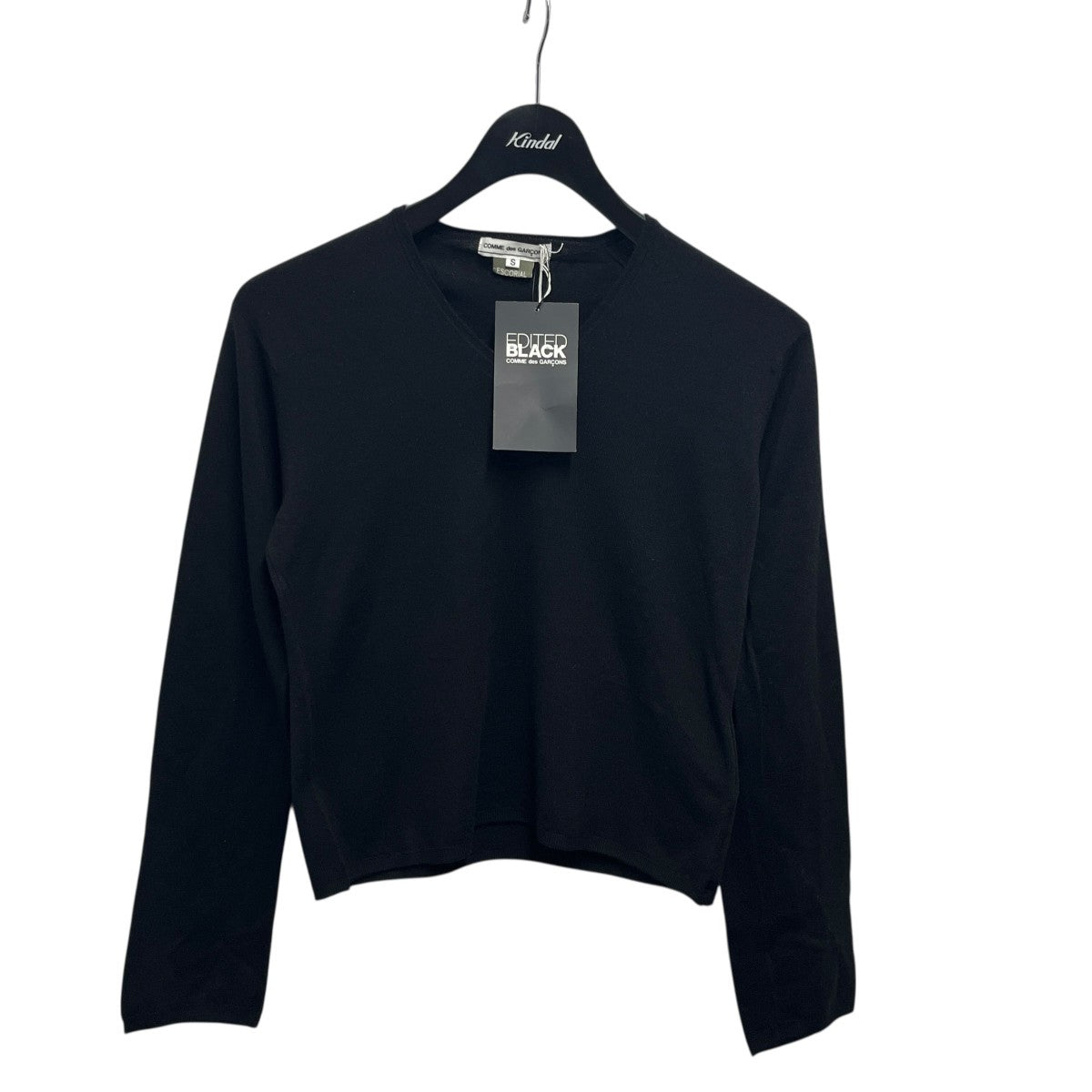 COMME des GARCONS(コムデギャルソン) VネックウールセーターOC-N016