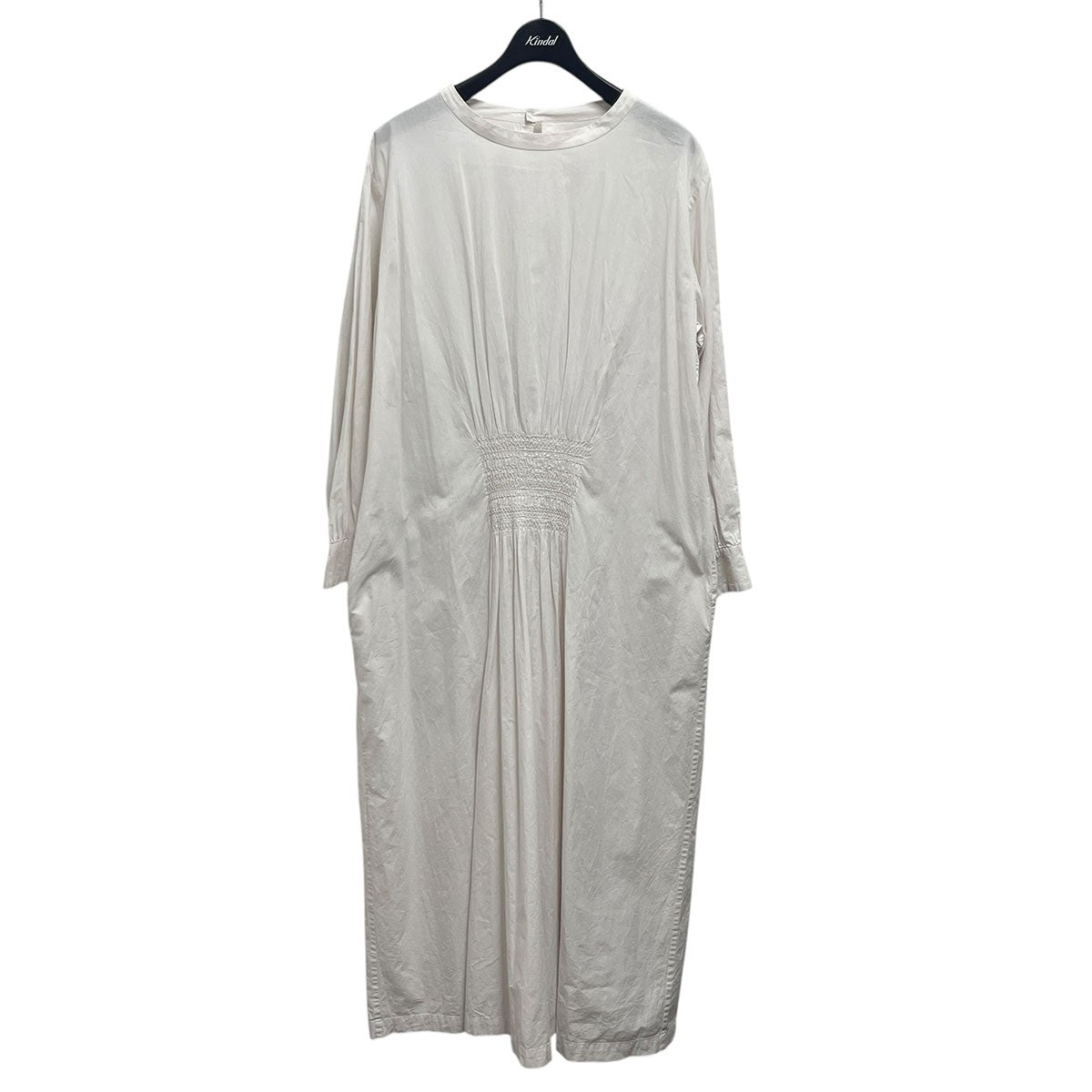 コットンスモッキング刺繍ワンピース001-L540-066