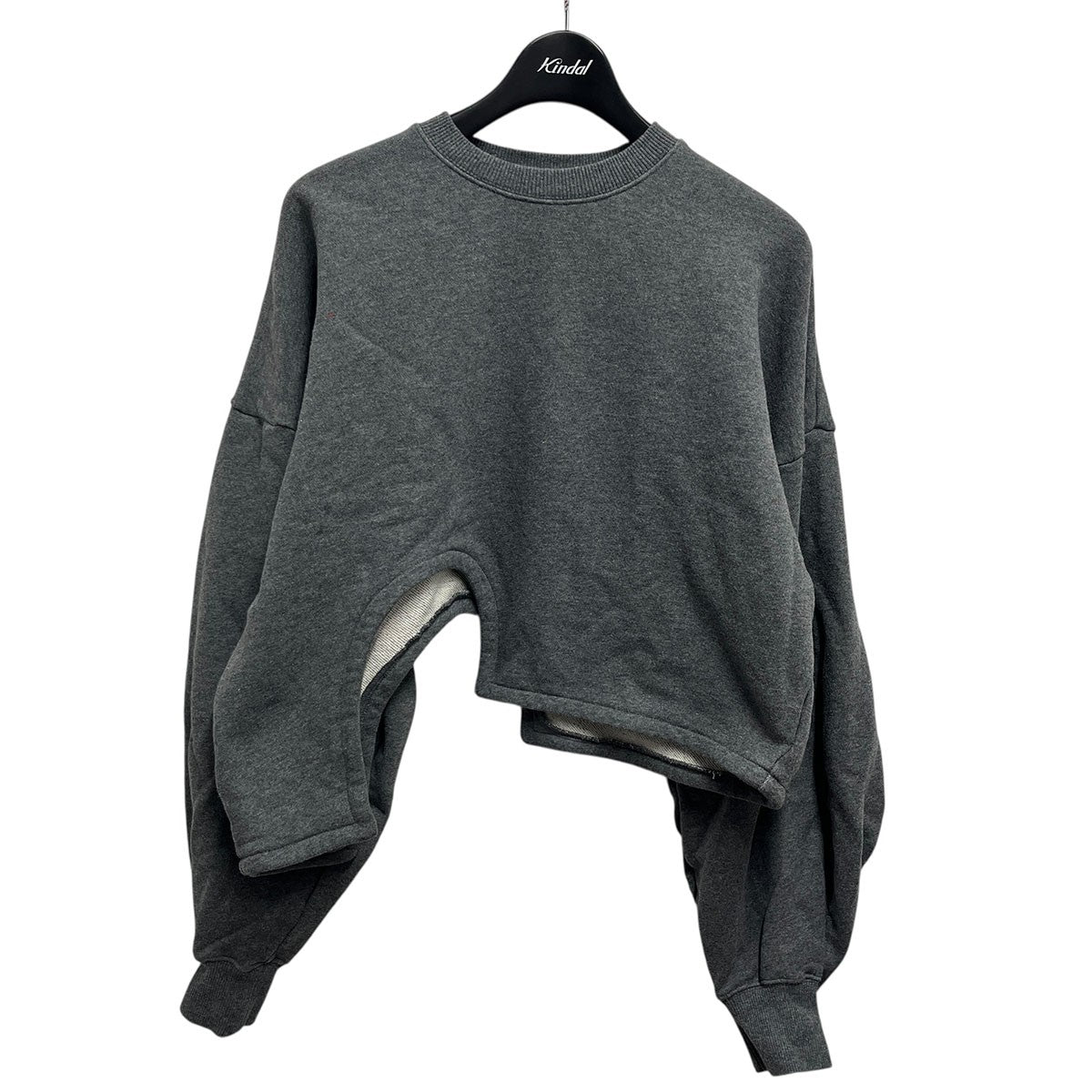 nagonstans(ナゴンスタンス) 24SSasymmetry hole pullover470HS880