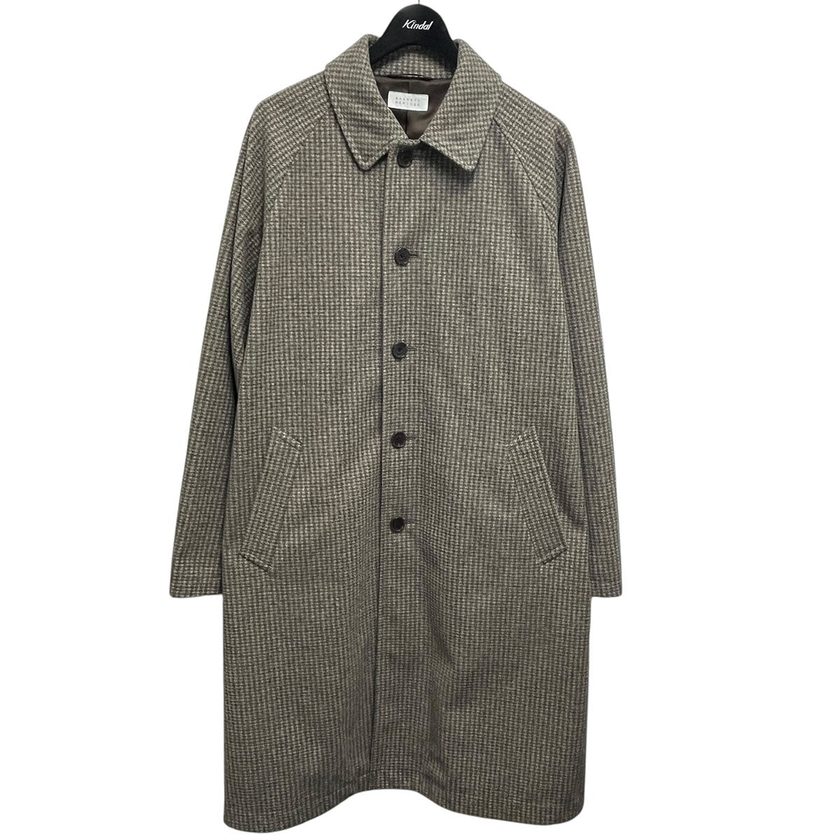 BARNEYS NEWYORK(バーニーズニューヨーク) 千鳥格子チェスターコート