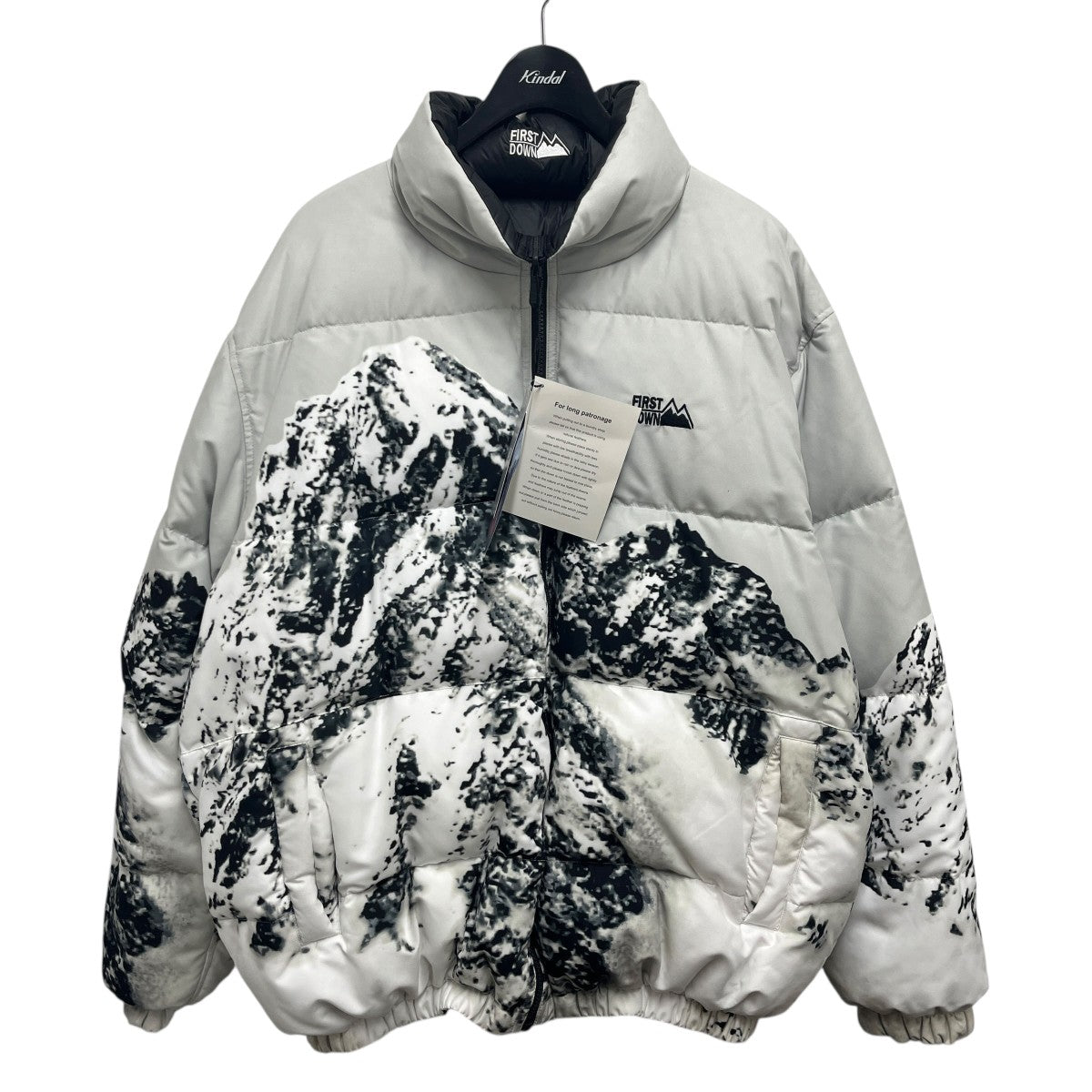 FIRST DOWN×Weber 数量限定雪山リバーシブルダウンジャケット6425510 