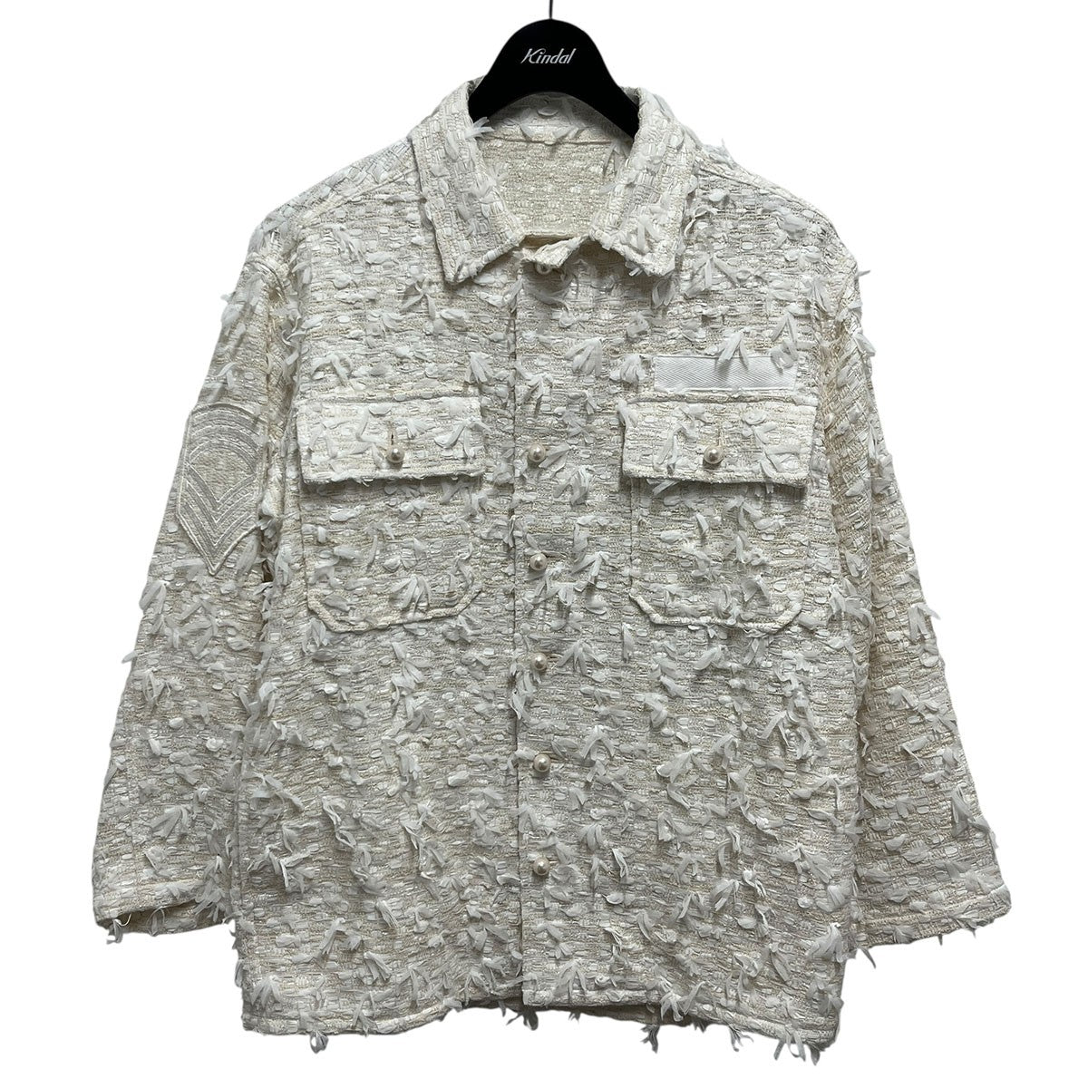 MADISON BLUE(マディソンブルー) 25SSMILITARY JK RIBBON TWEED MADISON BLUE(マディソンブルー) 25SSMILITARY JK RIBBON TWEED