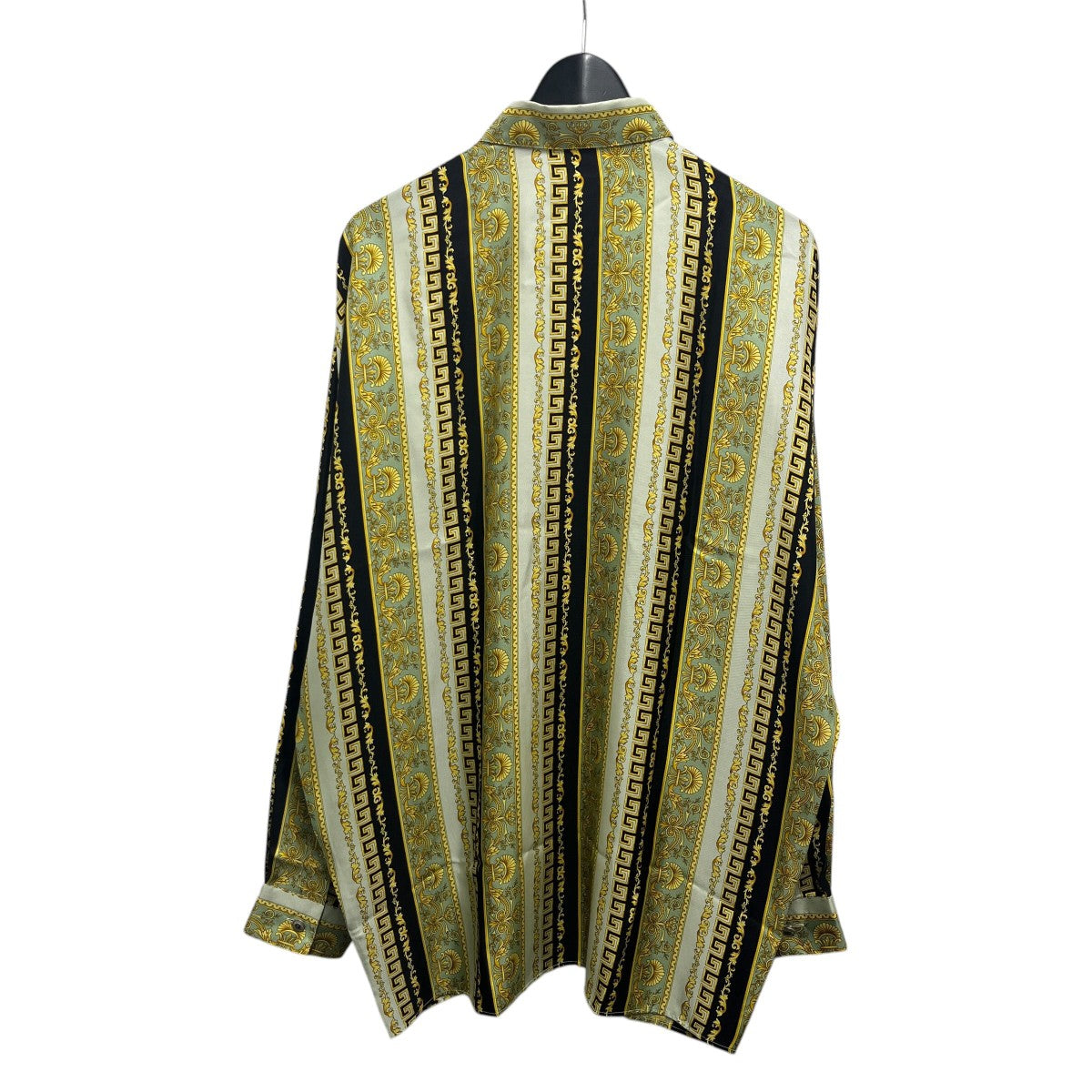 バロック柄シルクシャツ