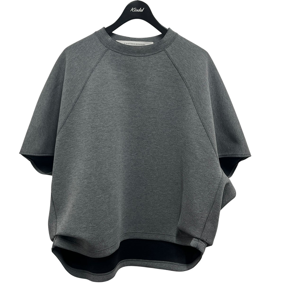 COGTHEBIGSMOKE Pentagon topsプルオーバー　グレー COGTHEBIGSMOKE(コグザビッグスモーク) HELLEN PENTAGON TOP1010-379