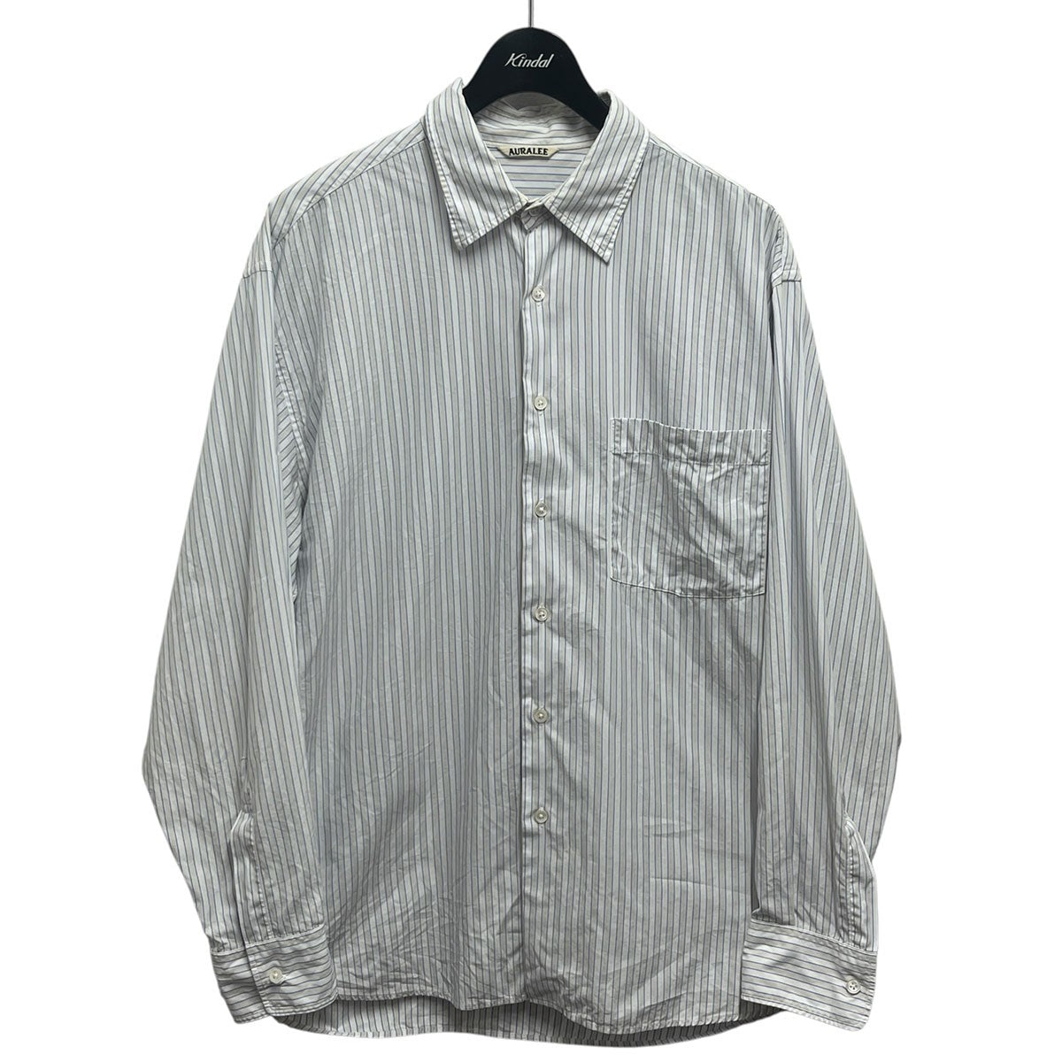 WASHED FINX TWILL STRIPE SHIRTSA20SS01TS
