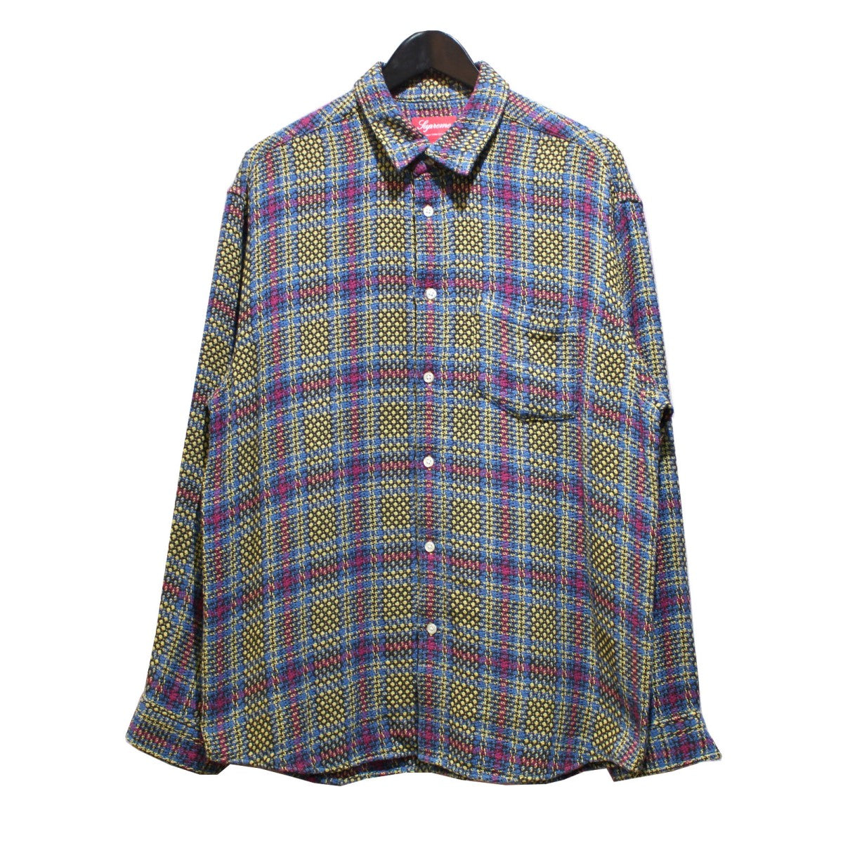 SUPREME(シュプリーム) 23SS Basket Weave Plaid Shirt バスケット ...