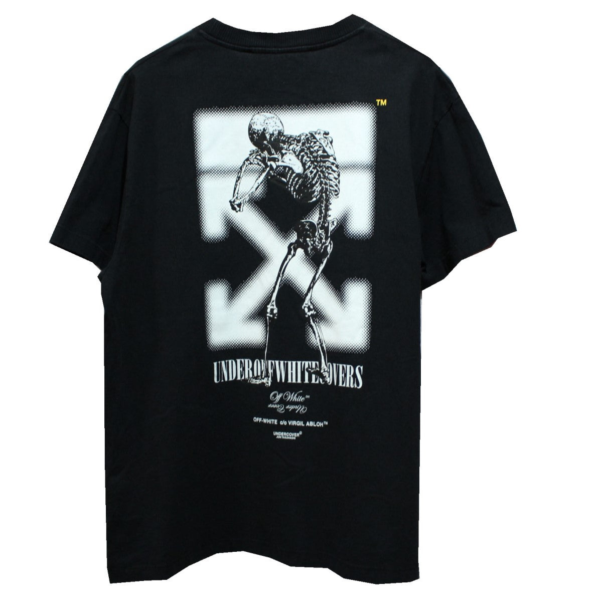 OFFWHITE×UNDERCOVER 19AWスケルトンTシャツUC Skeleton Dart TeeOMAA061G19877010  OMAA061G19877010 ブラック サイズ S｜【公式】カインドオルオンライン ブランド古着・中古通販【kindal】