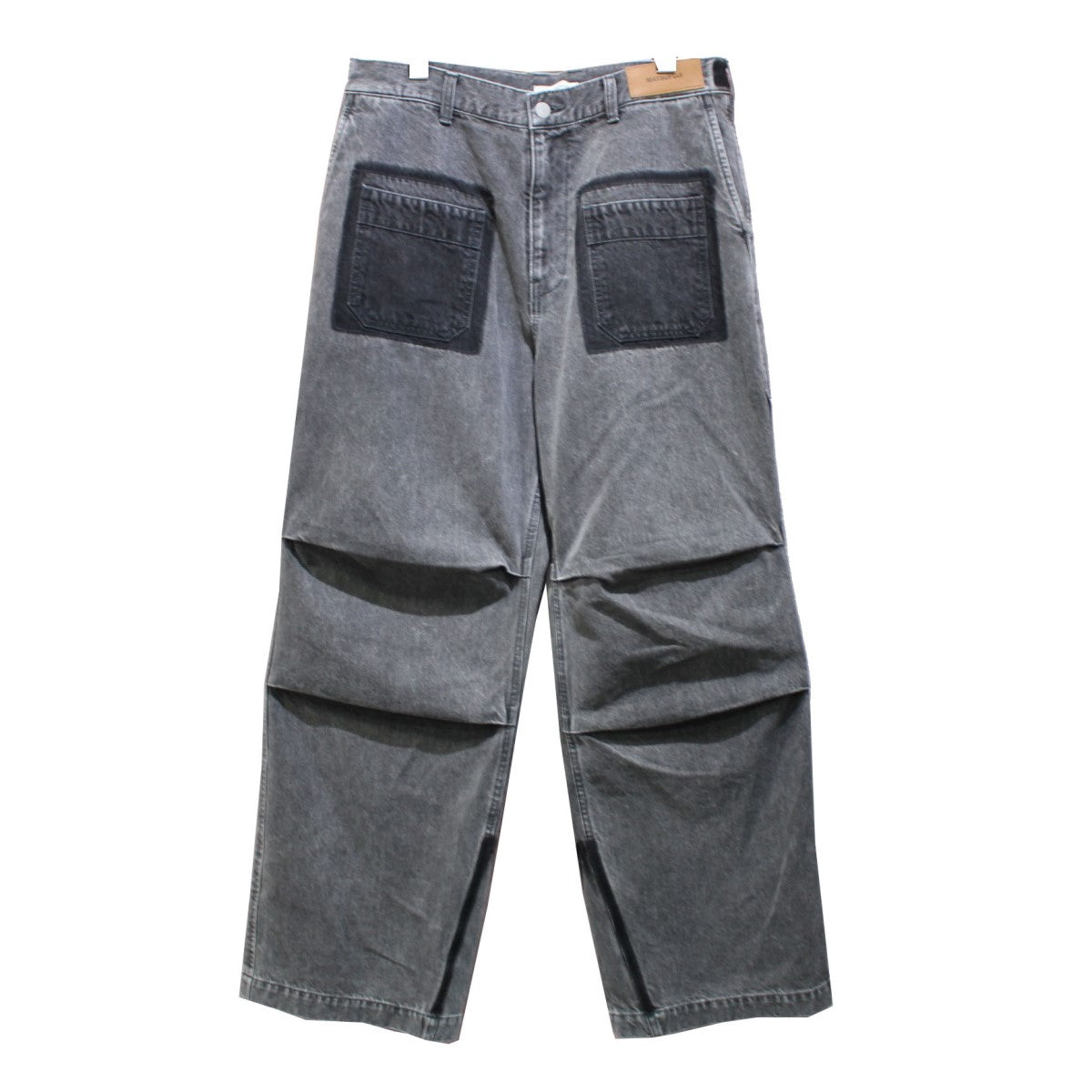 MATSUFUJI(マツフジ) 23AW Denim Wide Trousers デニム ワイド トラウザー デニムパンツ M233-0404  ブラック サイズ 15｜【公式】カインドオルオンライン ブランド古着・中古通販【kindal】