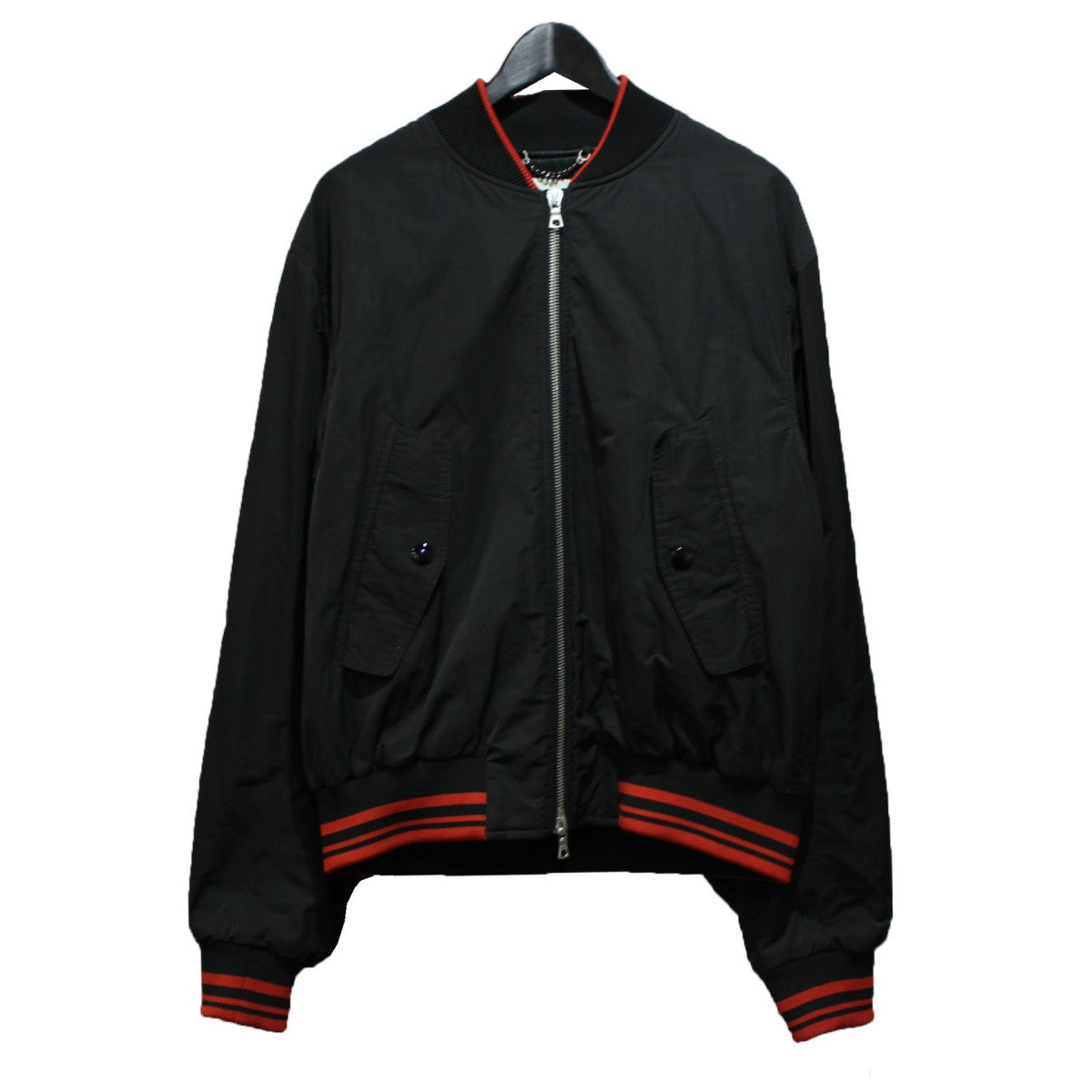 DRIES VAN NOTEN(ドリスヴァンノッテン) 23SS VELLOW ZIP BOMBER JACKET ジップ ボンバージャケット  ブラック サイズ M｜【公式】カインドオルオンライン ブランド古着・中古通販【kindal】