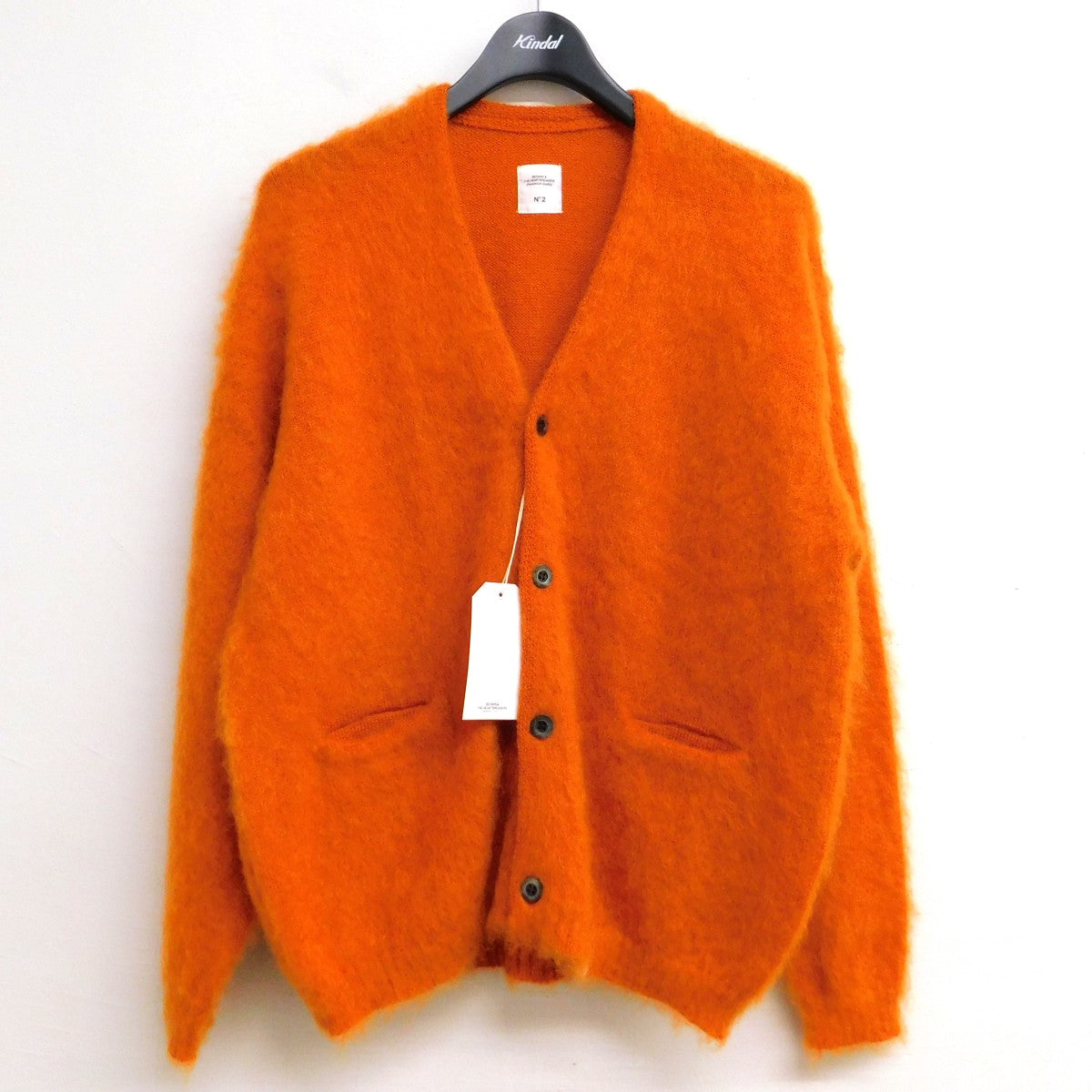 BEDWIN(ベドウィン) 2022AW L／S MOHAIR CARDIGAN GODARD カーディガン 22AB3173 オレンジ サイズ  14｜【公式】カインドオルオンライン ブランド古着・中古通販【kindal】