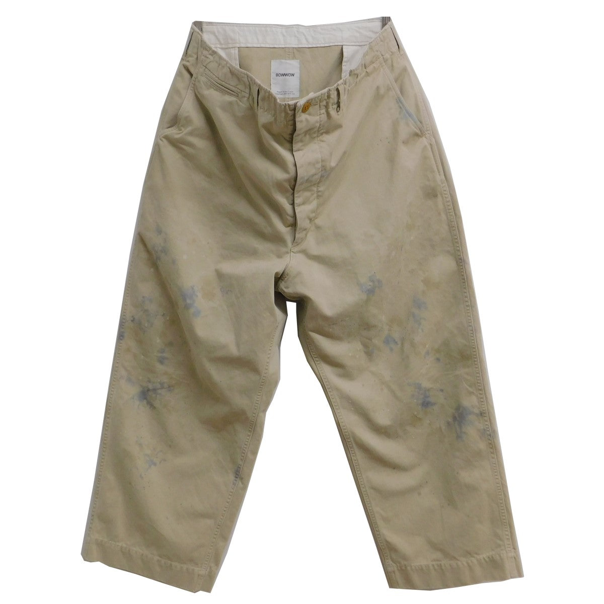 BOW WOW(バウワウ) 40s US ARMY CHINO TROUSERS DUSTY ペイント加工 ...