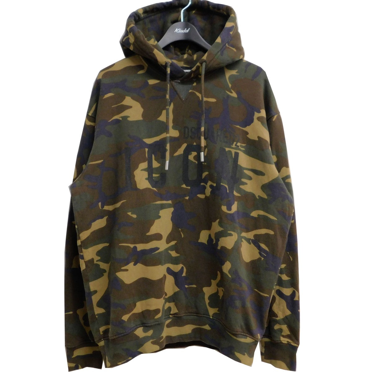 DSQUARED2(ディースクエアード) ICON CAMO パーカー S79GU0006 カモフラ サイズ S｜【公式】カインドオルオンライン  ブランド古着・中古通販【kindal】