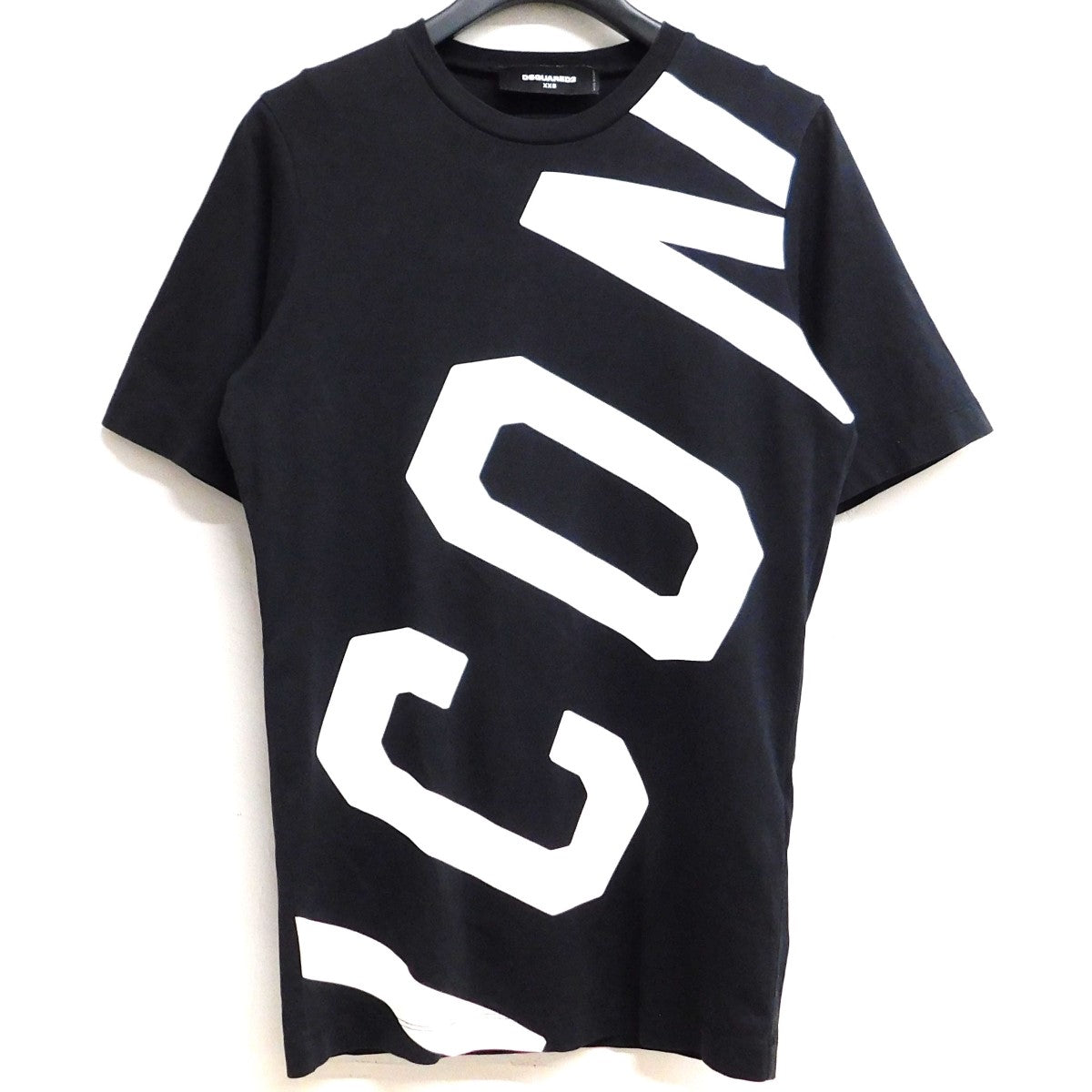 DSQUARED2(ディースクエアード) ICONロゴTシャツ S75GC0932 ブラック 