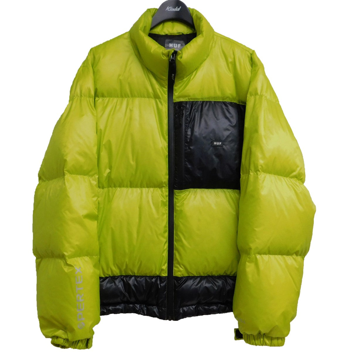 HUF(ハフ) 2023AW PERTEX DOWN JACKET イエロー サイズ M｜【公式】カインドオルオンライン  ブランド古着・中古通販【kindal】