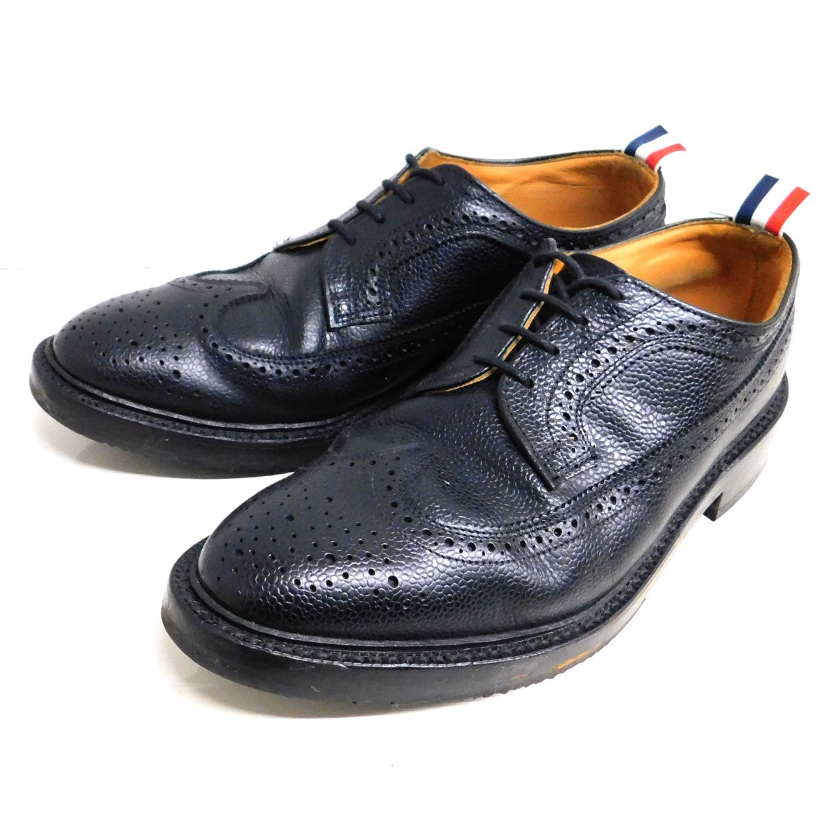 Thom Browne(トム・ブラウン) ウィングチップシューズ ブラック サイズ 
