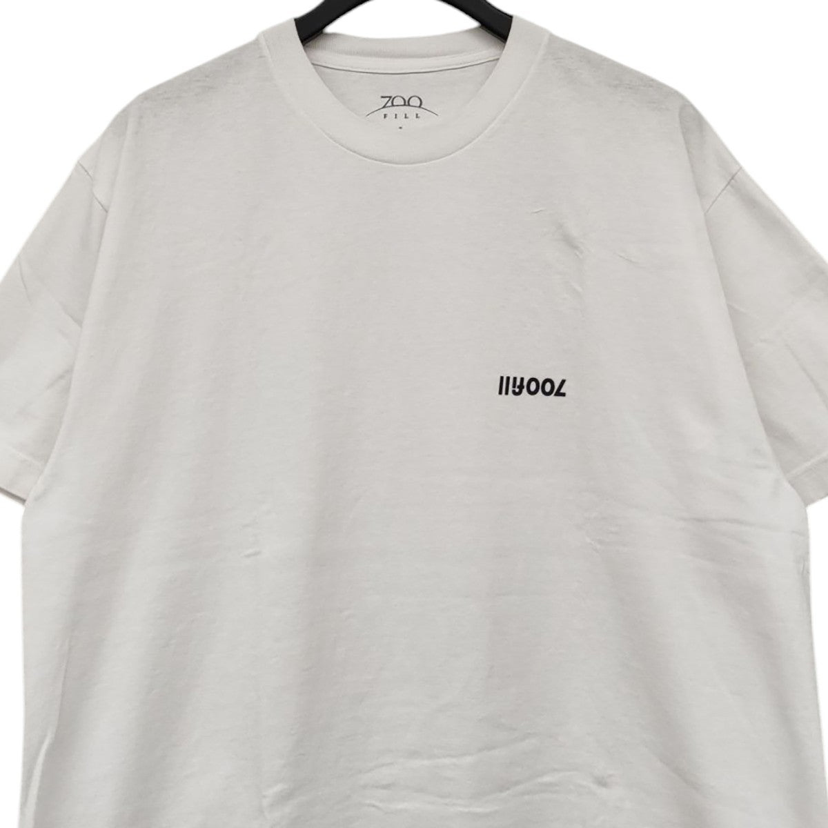 700fill 逆さまロゴTシャツ 古着・中古-2枚目のアイテム画像
