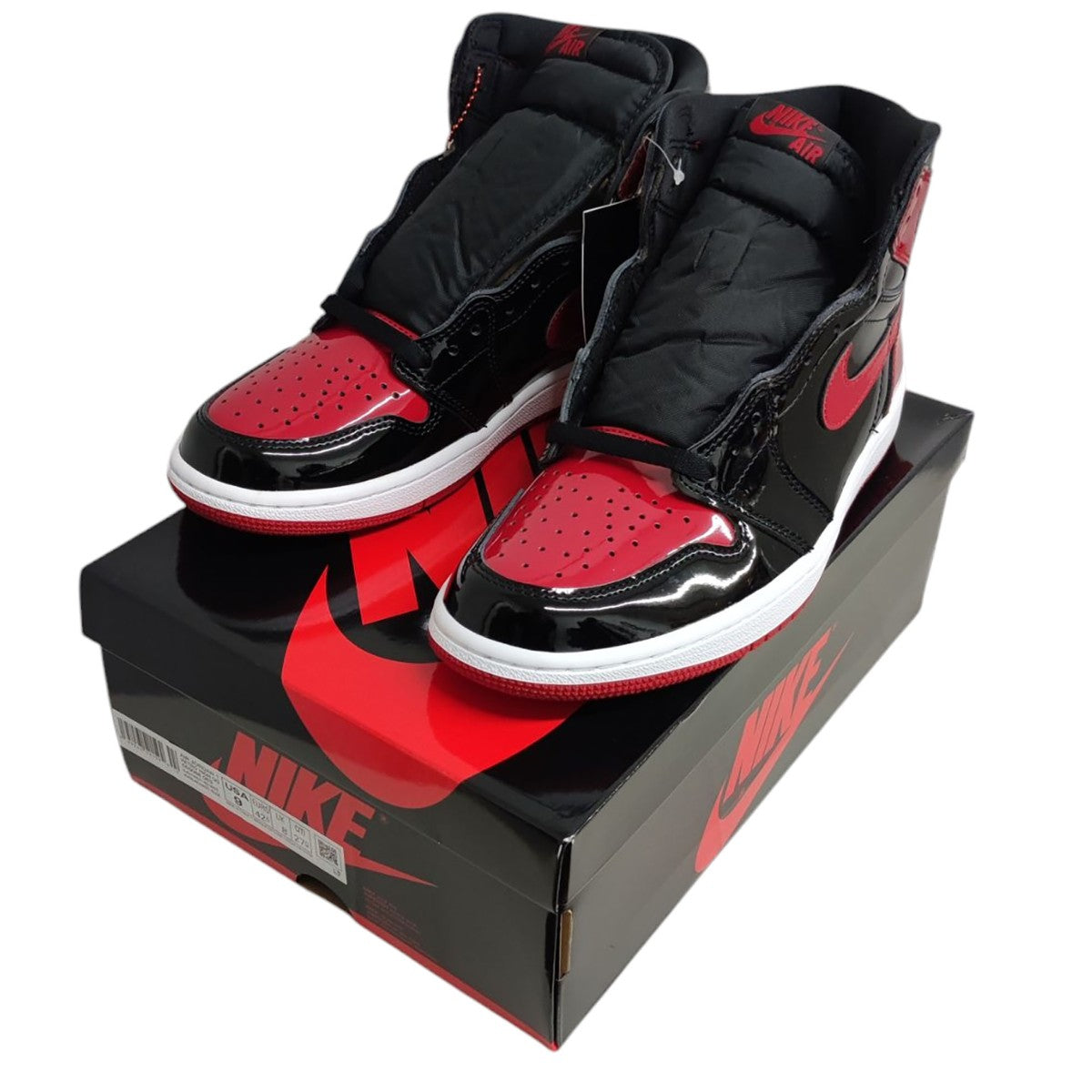 NIKE(ナイキ) Air Jordan 1 High OG Patent Bred ハイカットスニーカー