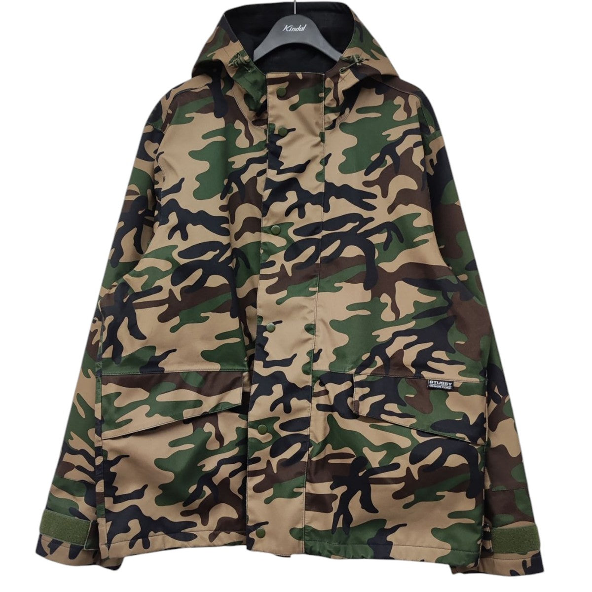 stussy Shell hooded Jacket ナイロンジャケット 古着・中古-1枚目のアイテム画像