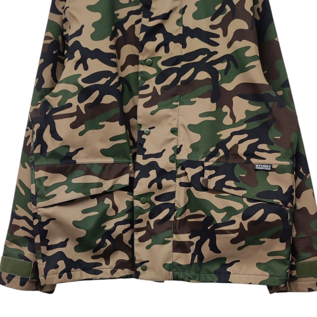 stussy Shell hooded Jacket ナイロンジャケット 古着・中古-5枚目のアイテム画像