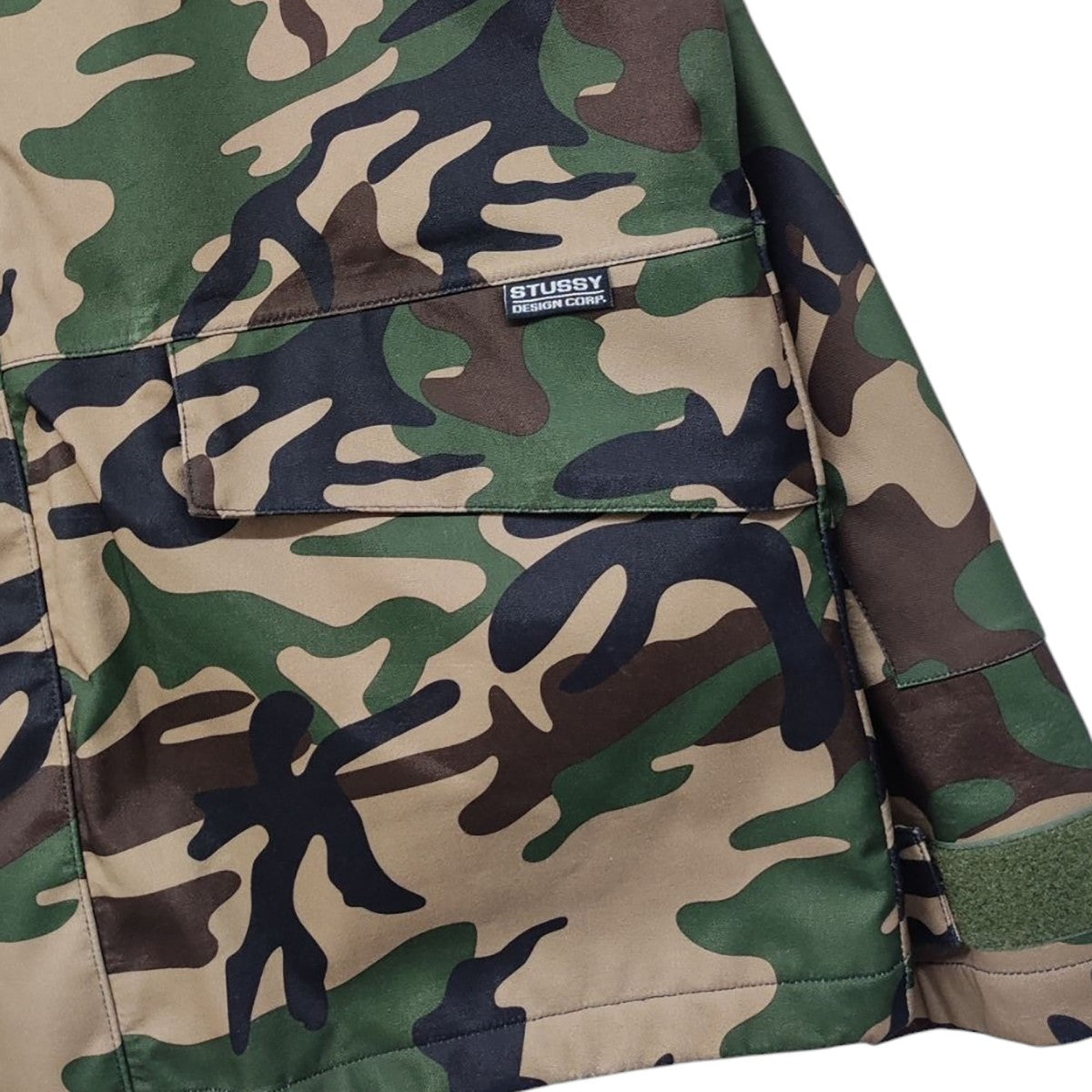 stussy Shell hooded Jacket ナイロンジャケット 古着・中古-6枚目のアイテム画像