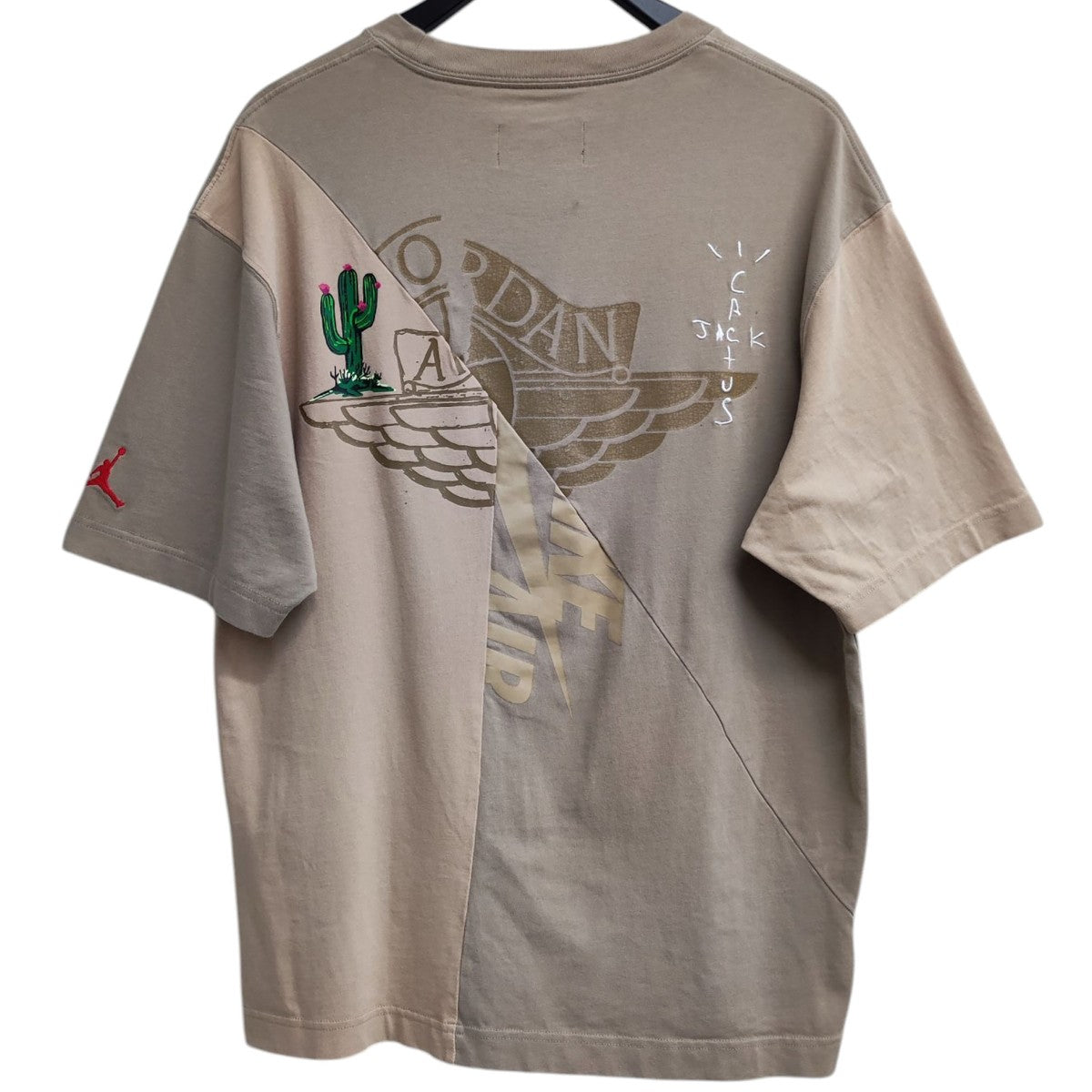 NIKE Air Jordan x Travis Cactus Jack Tシャツ 古着・中古-3枚目のアイテム画像