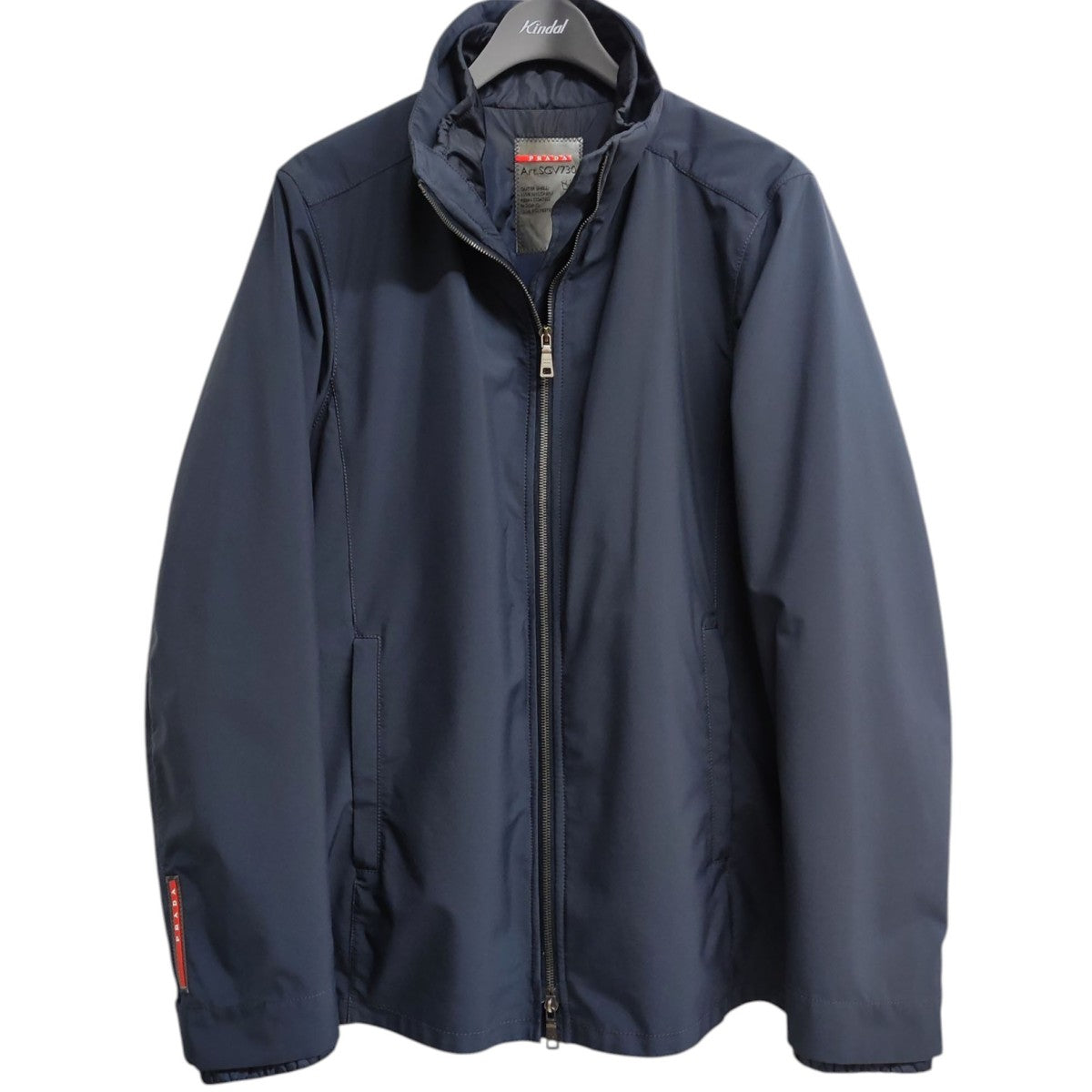 PRADA SPORT SGV693 ナイロンブルゾン チンストラップ ネイビー PRADA