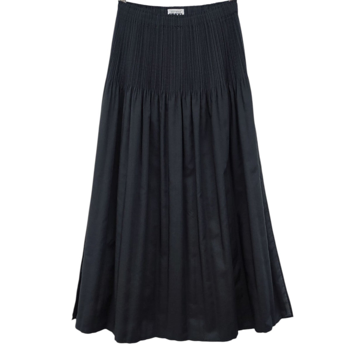 プリーツ切替スカート