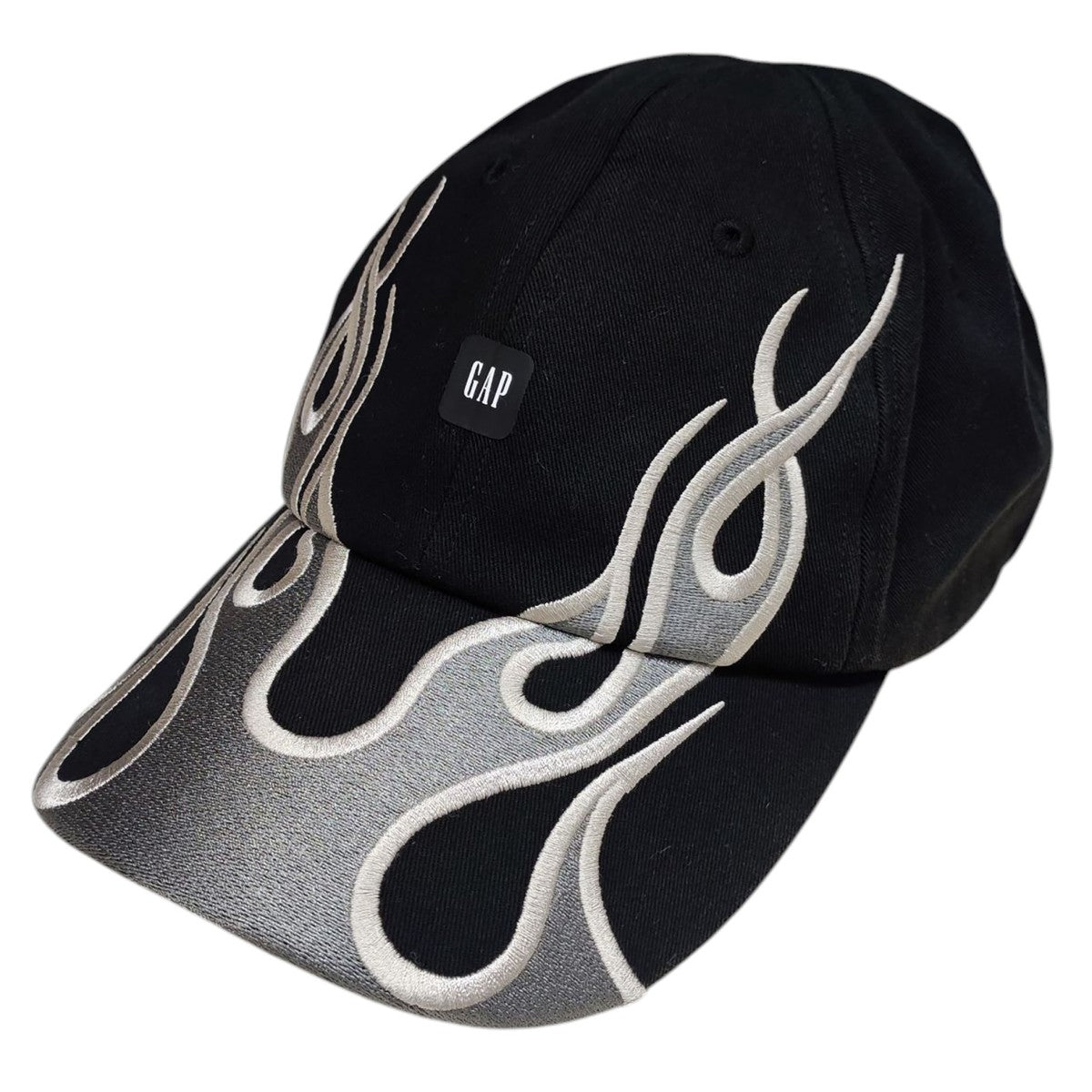 YEEZY GAP(イージーギャップ) Flames Cap フレームキャップ ブラック