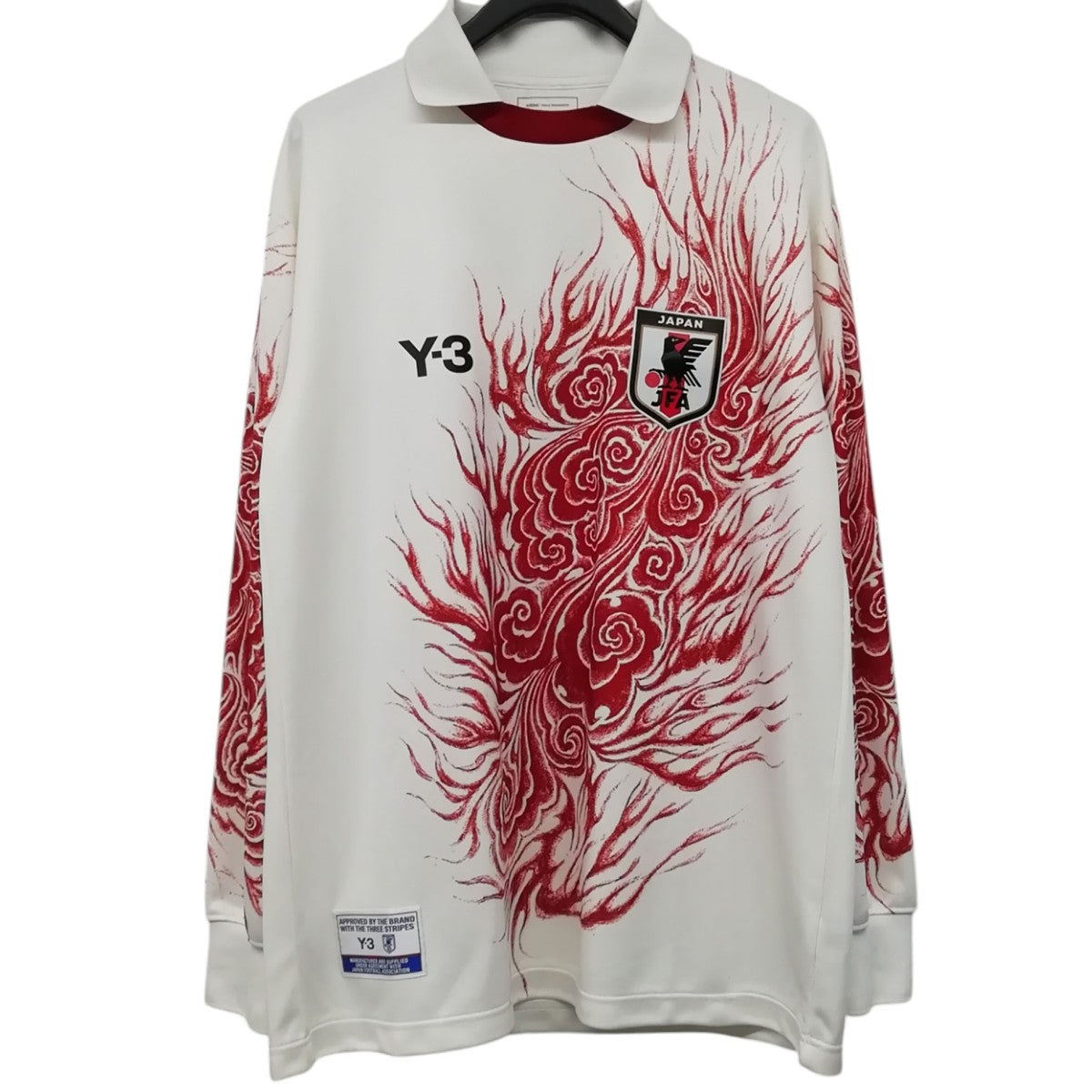 Y-3 サッカー日本代表 長袖シャツ 2XSワールドカップ Y-3(ワイスリー) サッカー日本代表 CW長袖Tシャツ JC7572 ホワイト