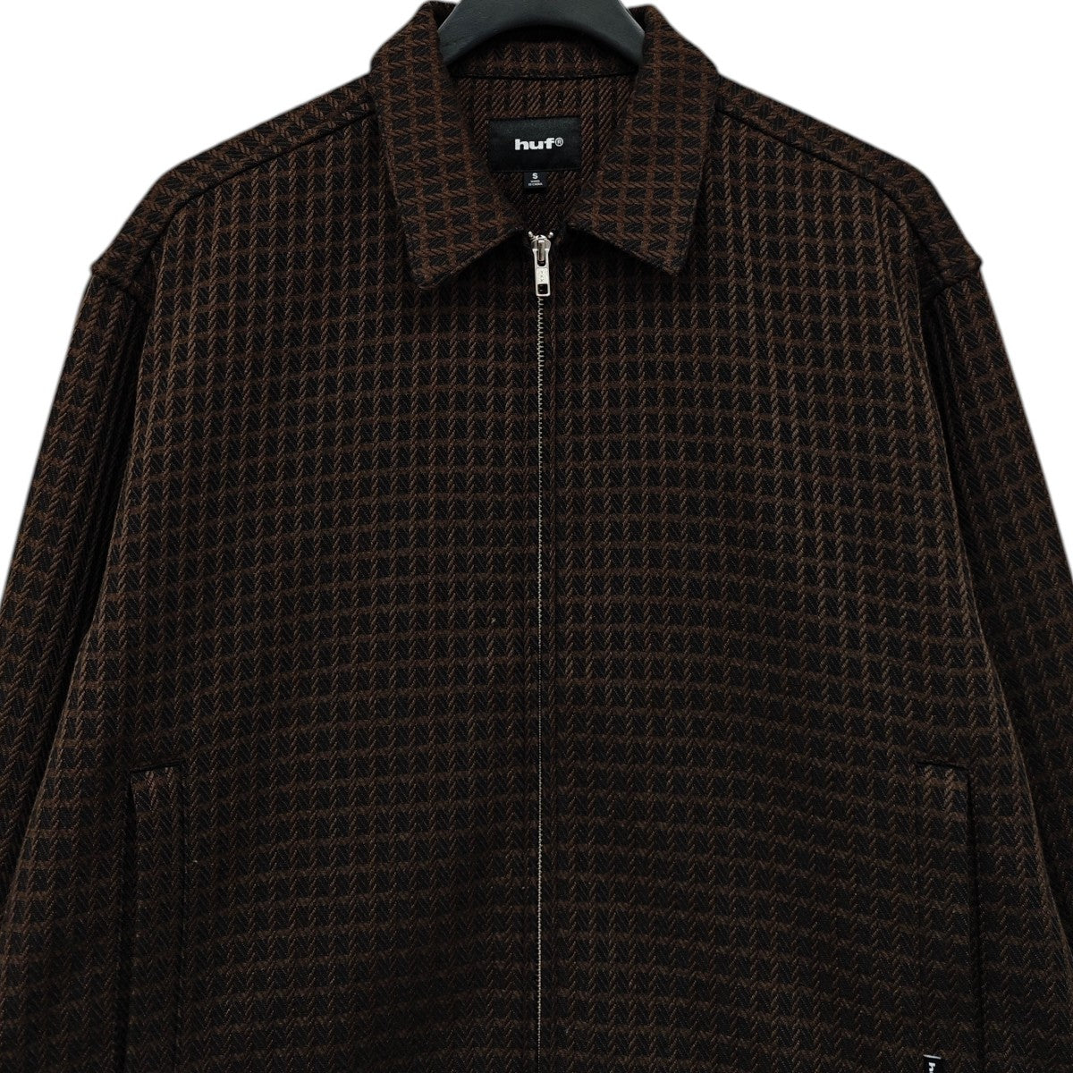 WAFFLE WEAVING ZIP LS SHIRT シャツブルゾン