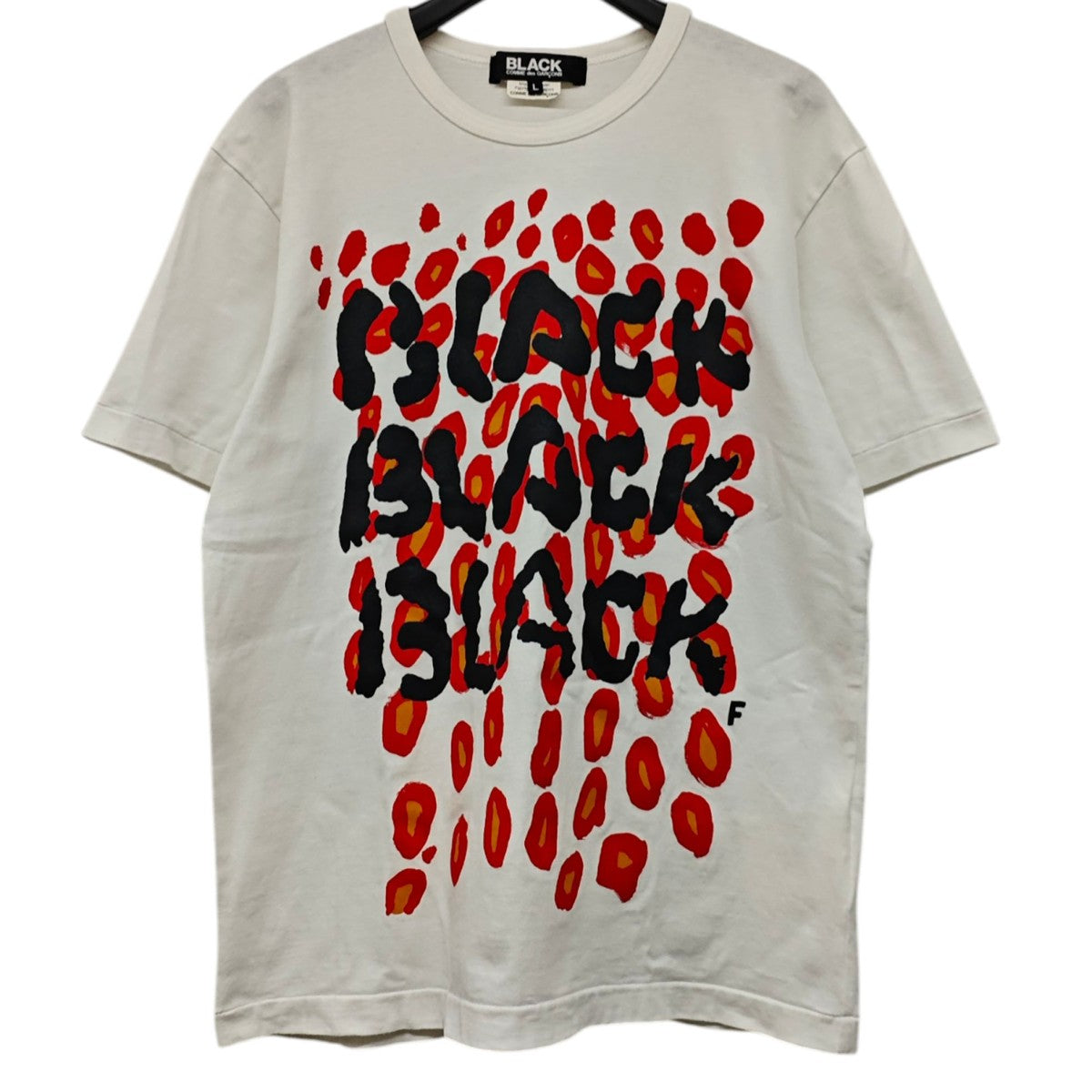 BLACK COMME des GARCONS(ブラックコムデギャルソン) プリントTシャツ