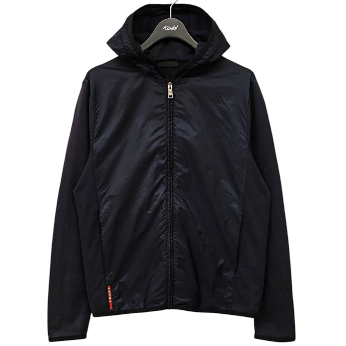 PRADA 2022 ジップパーカー ナイロンドッキング PRADA 2022 ジップパーカー ナイロンドッキング 【公式通販】