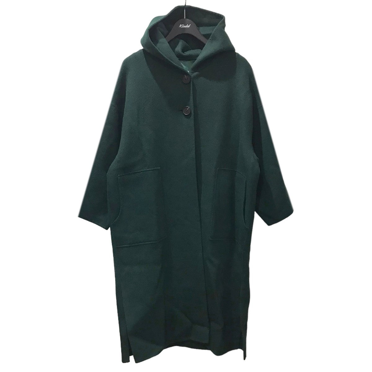 YONFA(ヨンファ) フーディーリバーコート hooded river coat グリーン サイズ 14｜【公式】カインドオルオンライン  ブランド古着・中古通販【kindal】