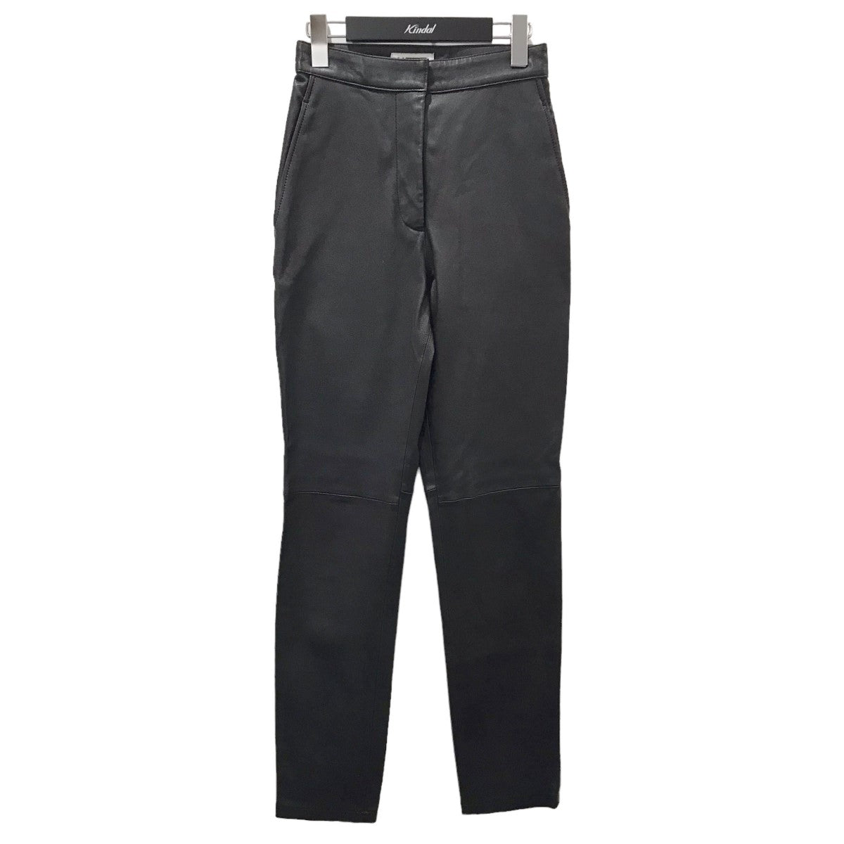 H BEAUTY＆YOUTH(エイチ ビューティアンドユース) レザースリムパンツ LEATHER SLIM PANTS 1614-199-5622  1614-199-5622 ブラック サイズ S｜【公式】カインドオルオンライン ブランド古着・中古通販【kindal】