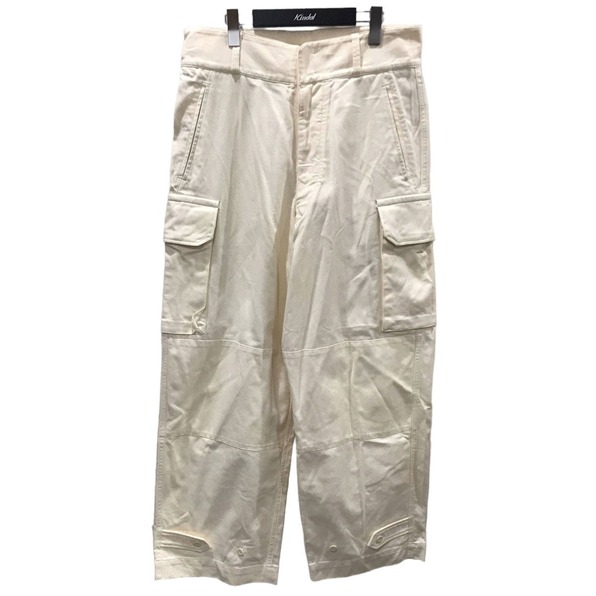 blurhms ROOTSTOCK(ブラームスルートストック) コットンサージM47カーゴパンツ Cotton Serge 47 Pants  bROOTS22S3 bROOTS22S3 アイボリー サイズ 3｜【公式】カインドオルオンライン ブランド古着・中古通販【kindal】