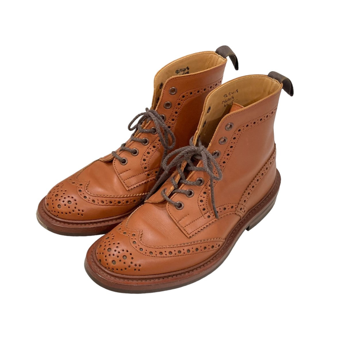 Tricker's(トリッカーズ) サイズ:8.5 ウィングチップ ハイカットレザー