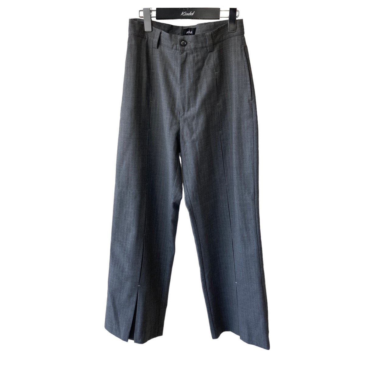 soduk(スドーク) Soduk Inverted Pleats Trousers グレー サイズ 11 