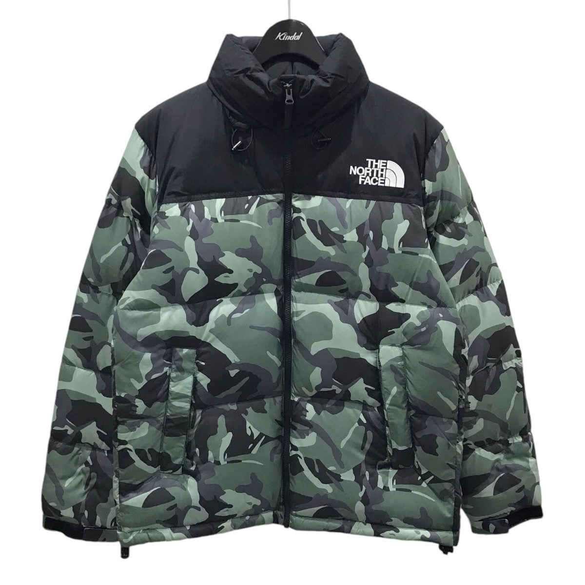 THE NORTH FACE(ザノースフェイス) カモフラ柄ダウンジャケット NOVELTY NUPTSE JACKET ノベルティヌプシジャケット  ND91842 ND91842 グリーン・ブラック・グレー サイズ L｜【公式】カインドオルオンライン ブランド古着・中古通販【kindal】