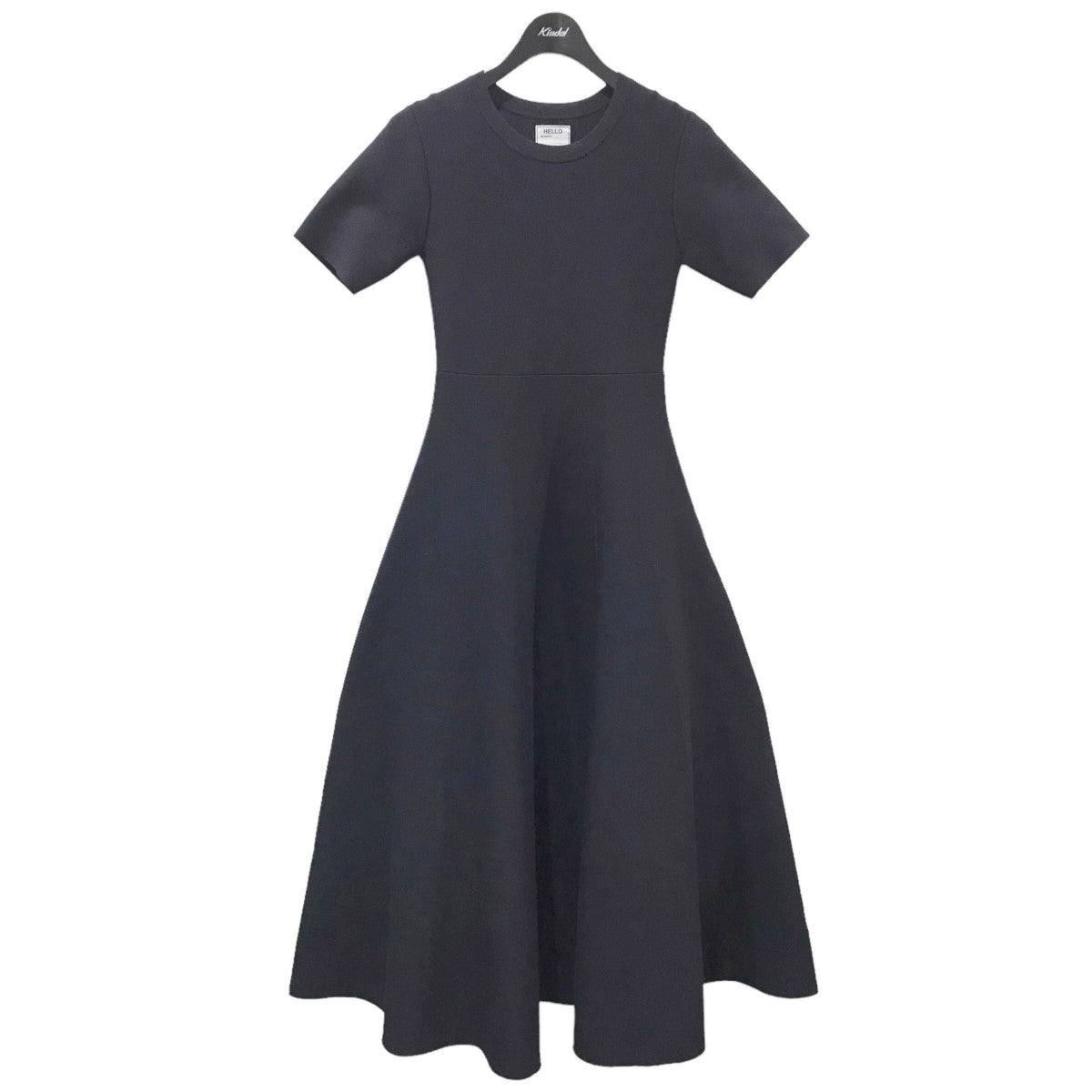 MADISON BLUE(マディソンブルー) フレアロング半袖ニットワンピース FLARE LONG KNIT DRESS FLARE LONG  KNIT DRESS ネイビー サイズ XS｜【公式】カインドオルオンライン ブランド古着・中古通販【kindal】