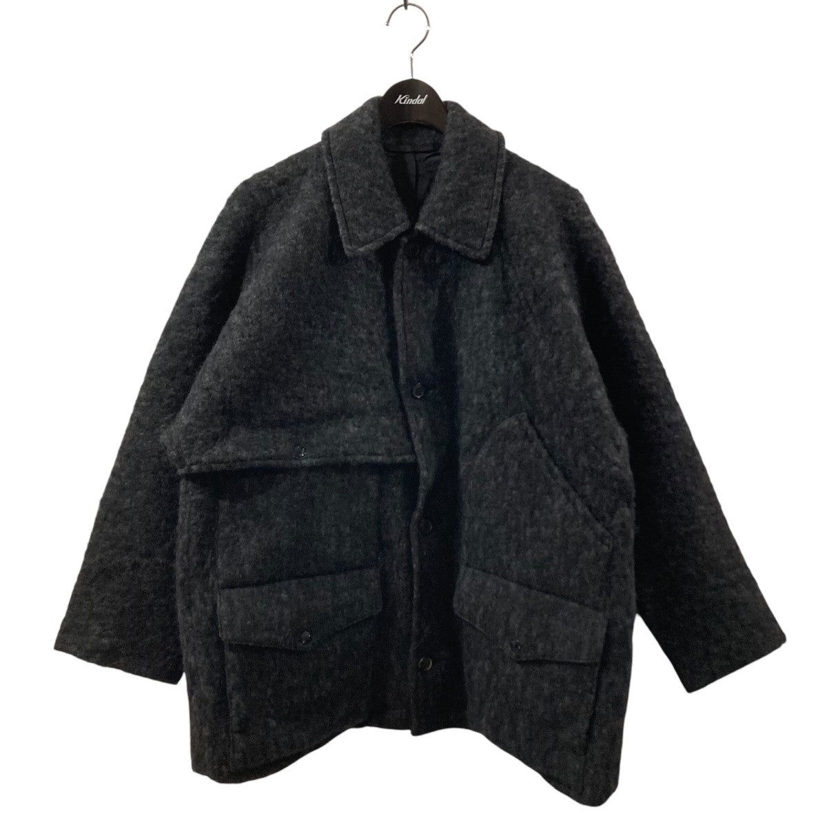 blurhms(ブラームス) 23AWWool Shaggy Cruiser JacketウールジャケットBHS23F016 BHS23F016  グレー サイズ 2｜【公式】カインドオルオンライン ブランド古着・中古通販【kindal】